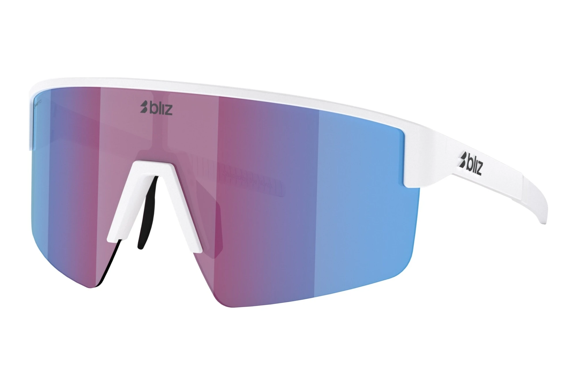 Bliz ZB7022 702205 Rose/Violet Mirror BlueMatte White Bliz ZB7022 702205 Rose/Violet Mirror BlueMatte White