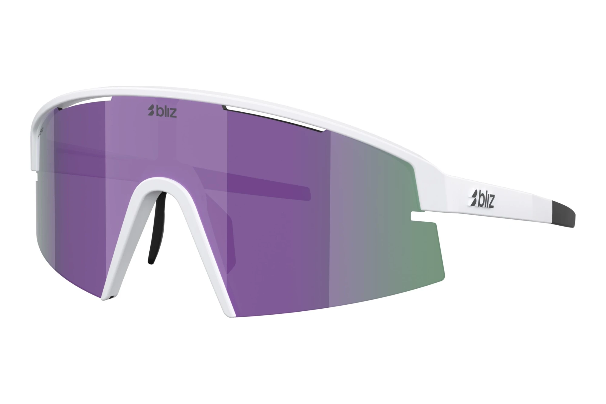 Bliz ZB7023 702307 Smoke/Purple MirrorMatte White Bliz ZB7023 702307 Smoke/Purple MirrorMatte White