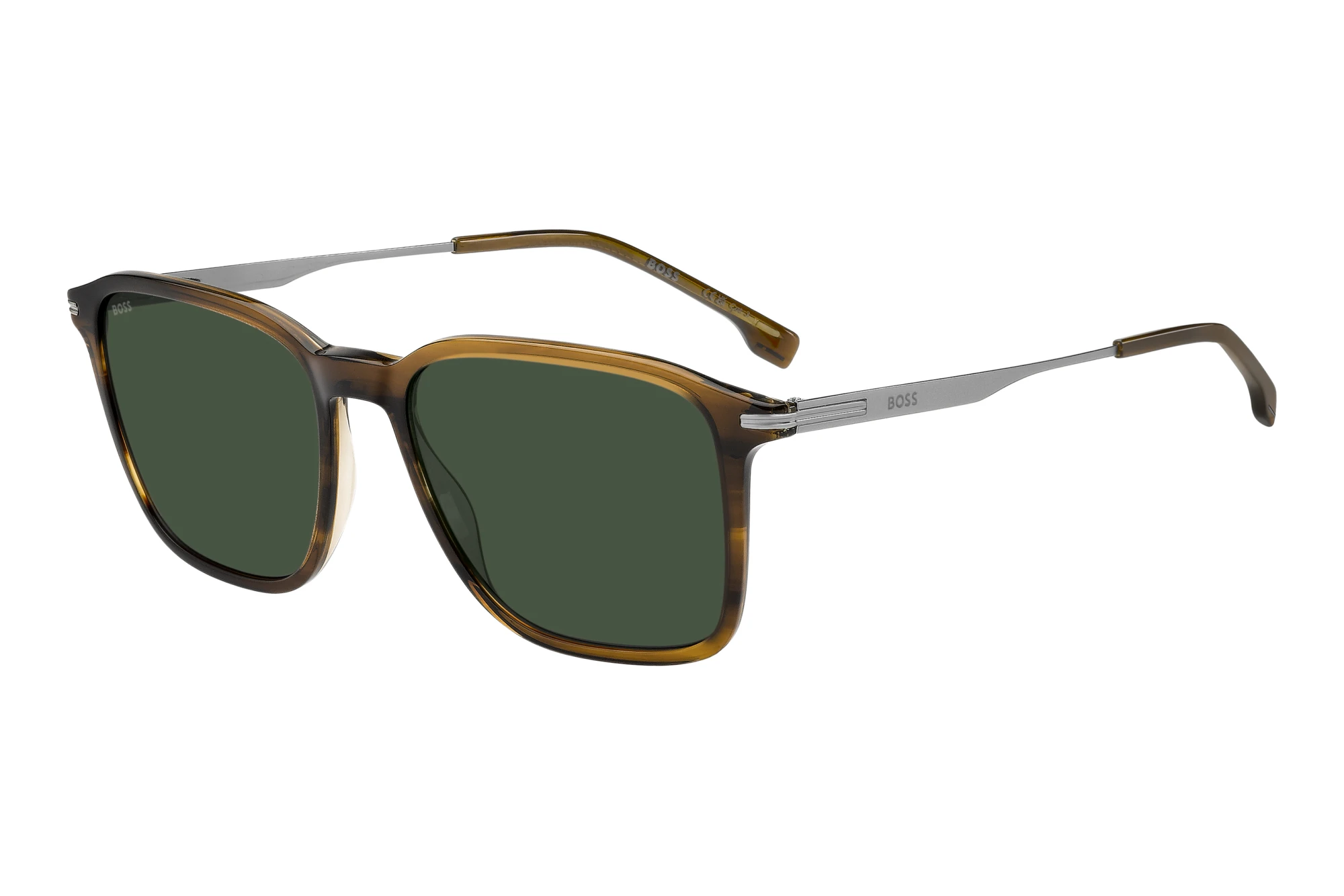 Boss BOSS 1886/S 6C5/QT GREENBROWN HORN RUTHENIUM Boss BOSS 1886/S 6C5/QT GREENBROWN HORN RUTHENIUM