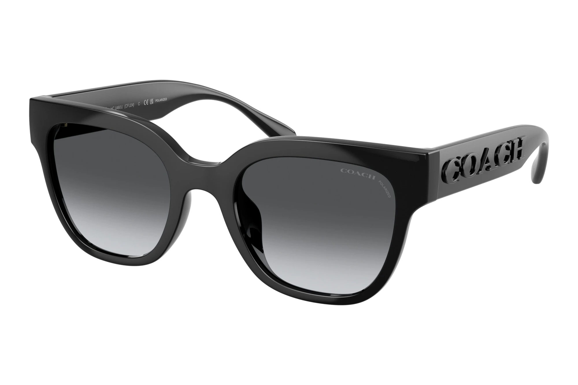Coach HC8460U 5002T3 Grey Gradient PolarizedBlack Coach HC8460U 5002T3 Grey Gradient PolarizedBlack