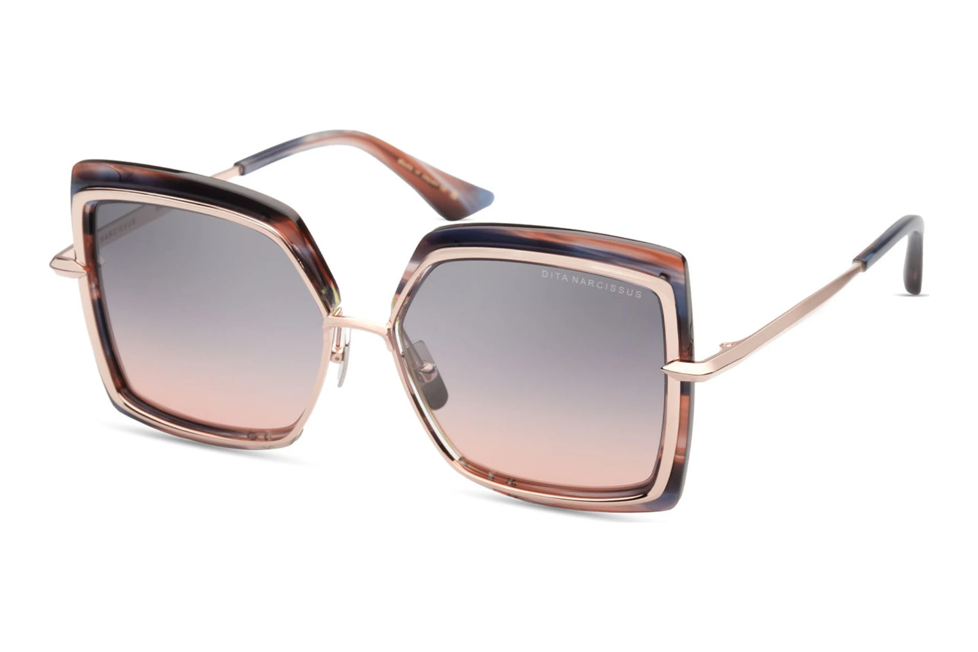 DITA DTS-503 05 GREY TO PEACH GRADIENTSAN ONO SWIRL - ROSE GOLD DITA DTS-503 05 GREY TO PEACH GRADIENTSAN ONO SWIRL - ROSE GOLD