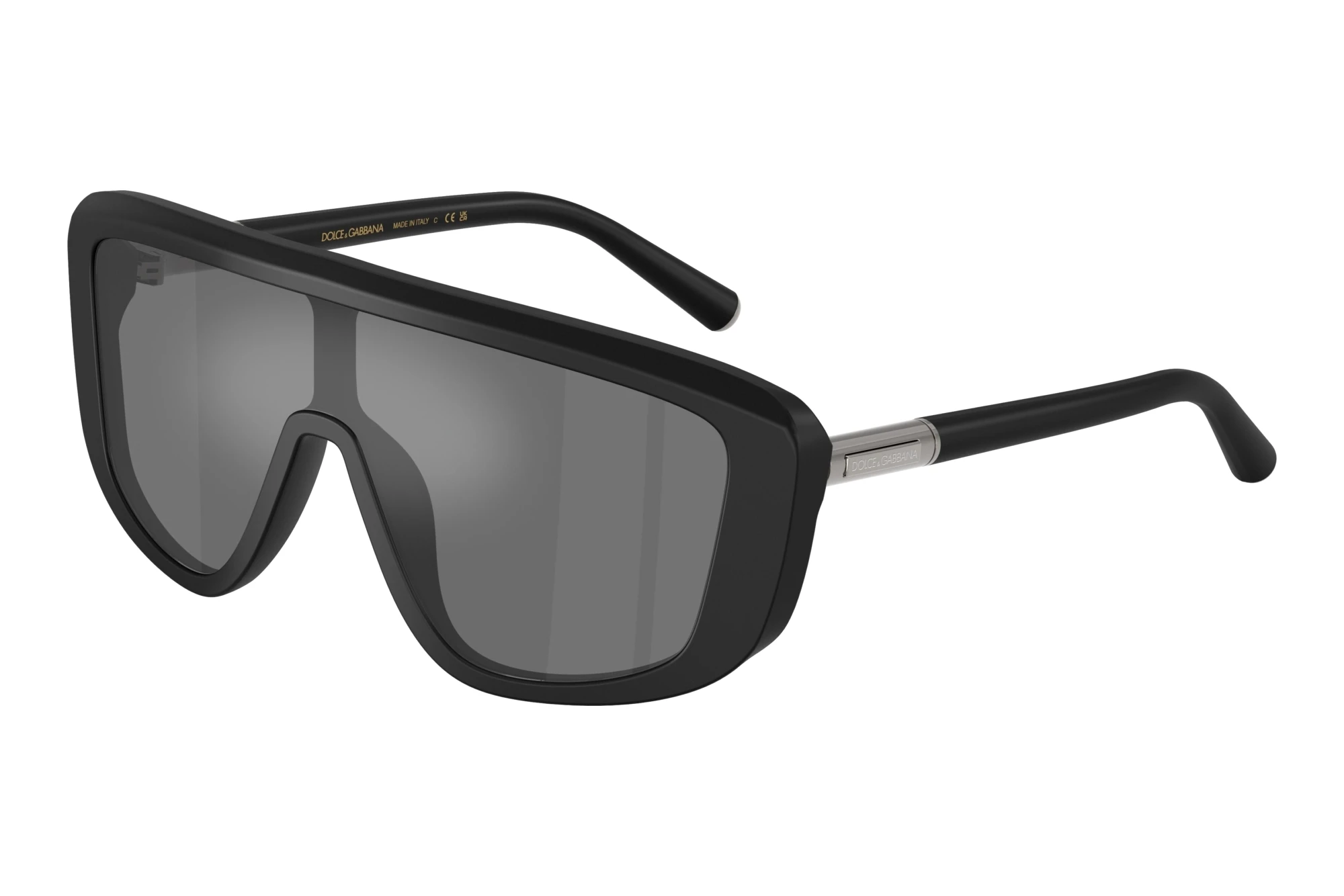 Dolce & Gabbana DG4520 25256G Grey Mirror BlackMatte Black Dolce & Gabbana DG4520 25256G Grey Mirror BlackMatte Black