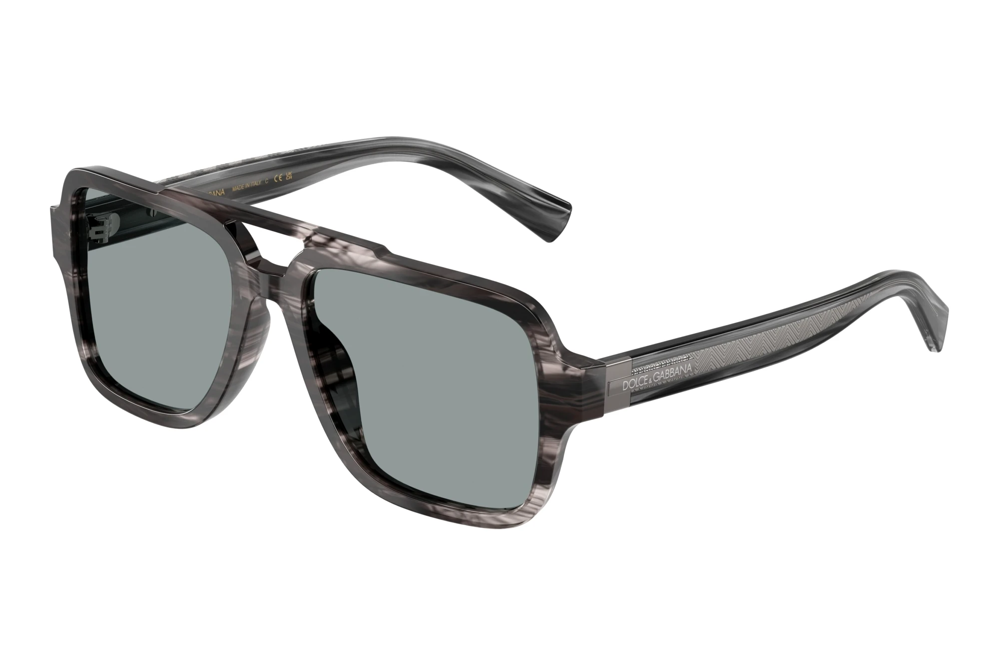 Dolce & Gabbana DG4544 3440/1 Dark GreyStriped Grey Dolce & Gabbana DG4544 3440/1 Dark GreyStriped Grey