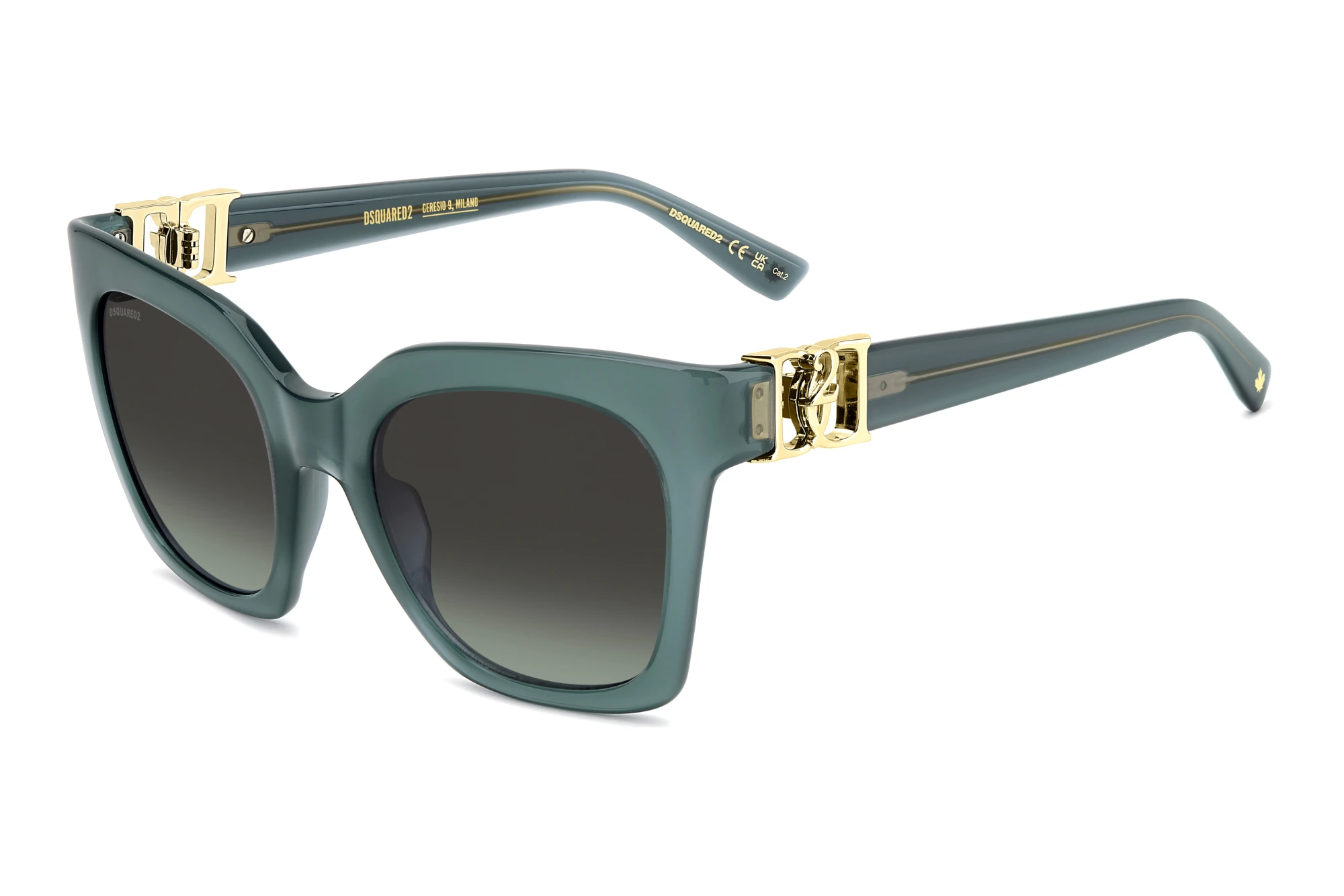 Dsquared2 D2 0207/S ZI9/IB GREY GREENTEAL Dsquared2 D2 0207/S ZI9/IB GREY GREENTEAL