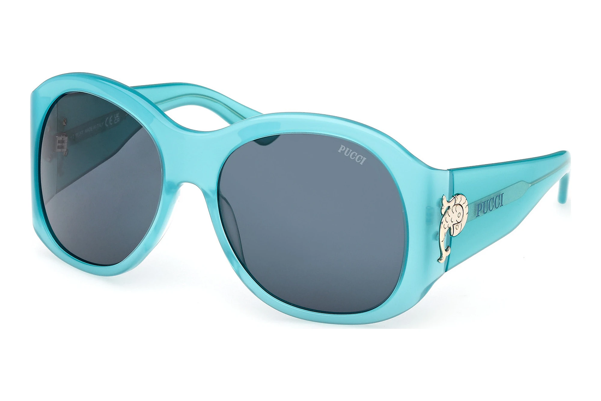 Emilio Pucci EP0233 87V blauGlänzend Türkis Emilio Pucci EP0233 87V blauGlänzend Türkis