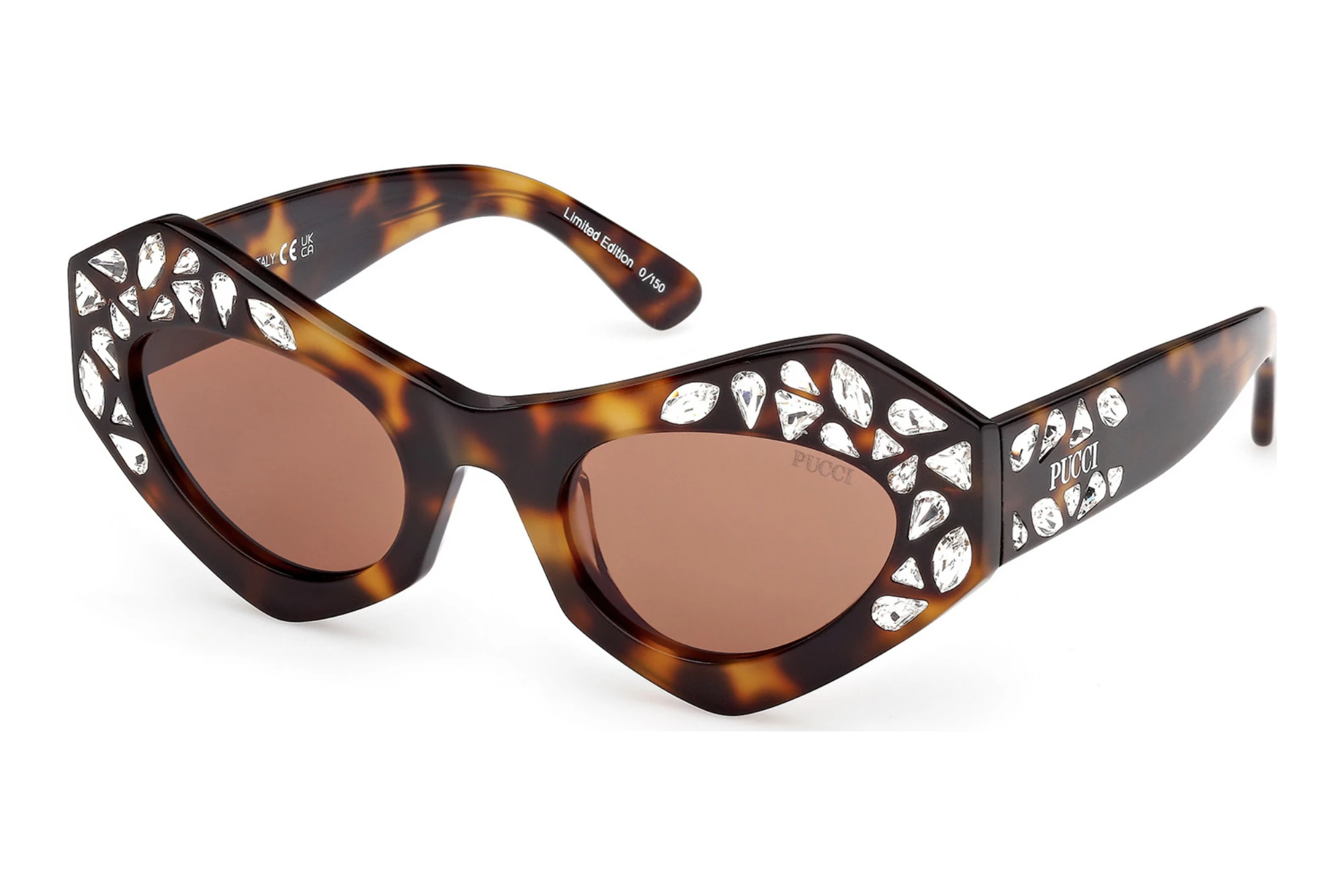 Emilio Pucci EP0239 52E braunDunkel Havanna Emilio Pucci EP0239 52E braunDunkel Havanna