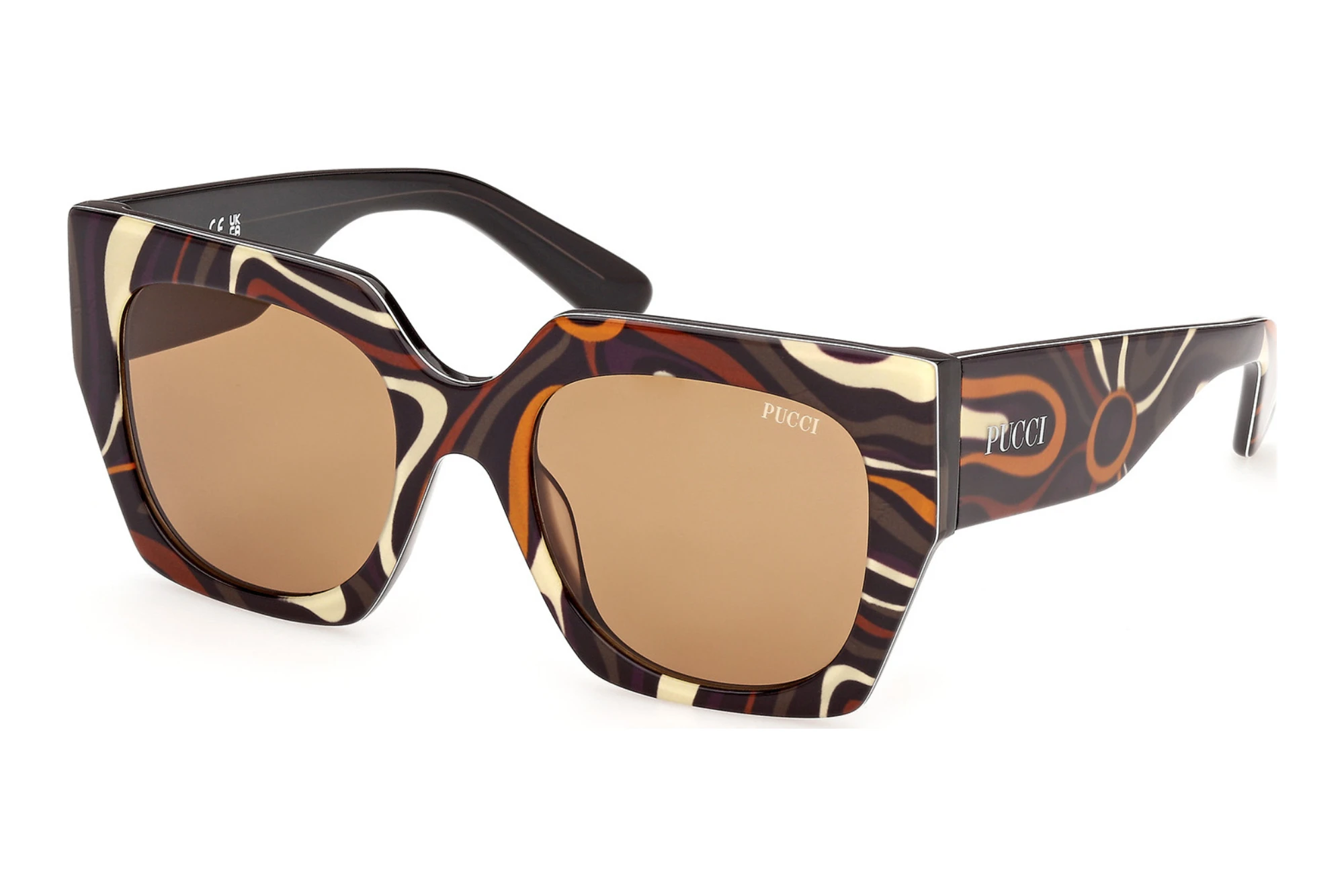Emilio Pucci EP0262 99E braunAnimalier/Einfarbig Emilio Pucci EP0262 99E braunAnimalier/Einfarbig