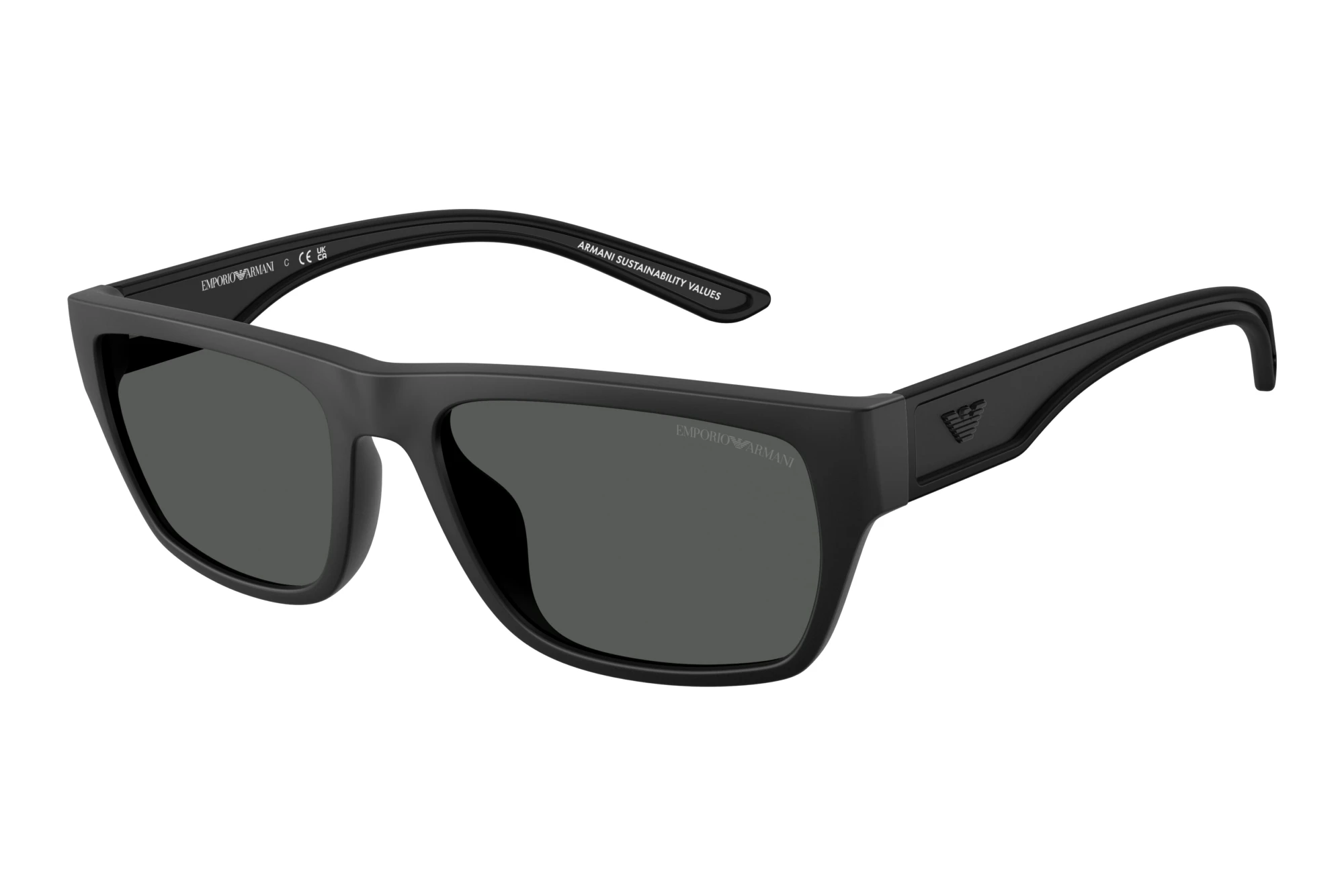 Emporio Armani EA4267U 500187 Dark GreyRubberized Matte Black Emporio Armani EA4267U 500187 Dark GreyRubberized Matte Black
