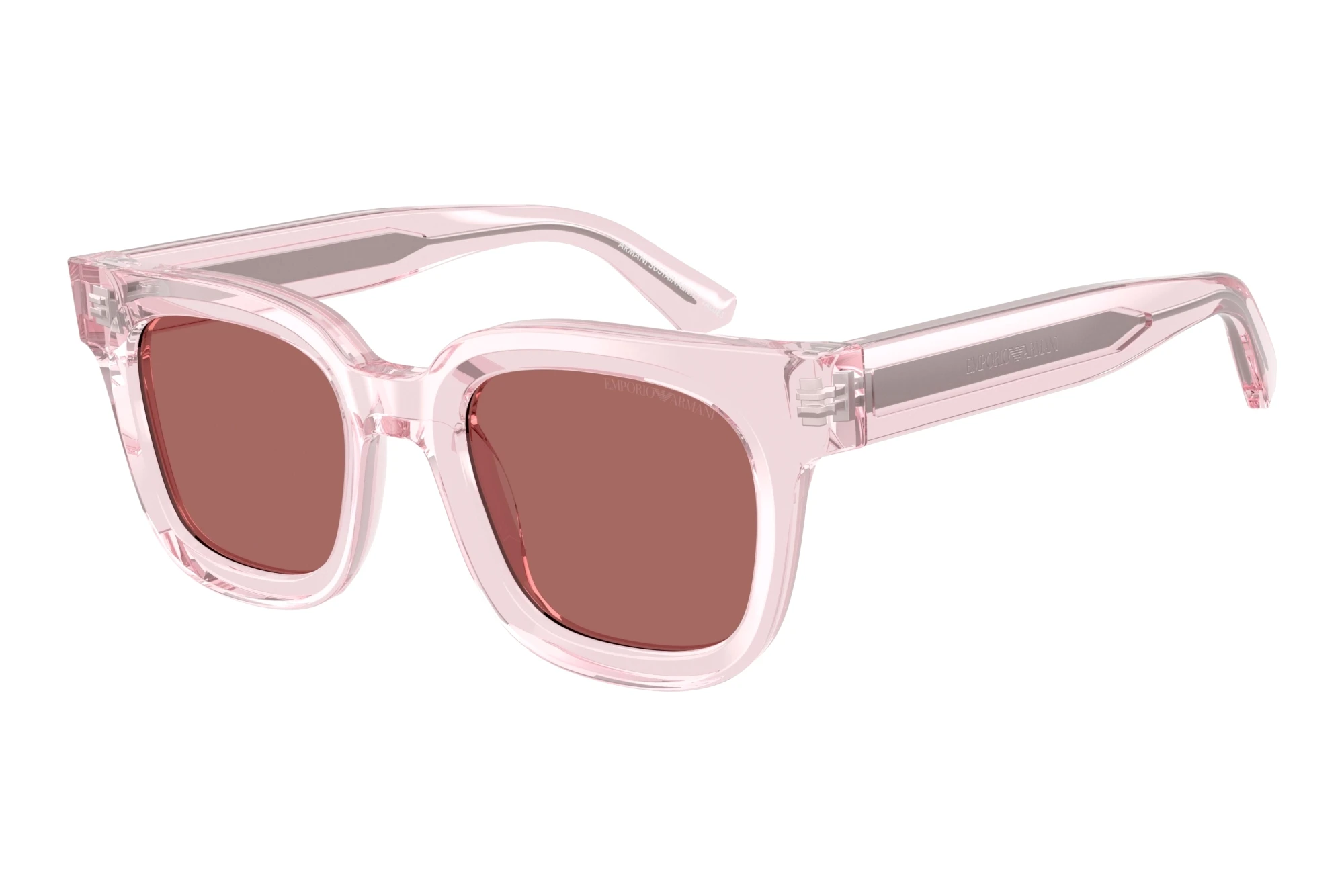 Emporio Armani EA4271 636669 Light BrownShiny Transparent Pink Emporio Armani EA4271 636669 Light BrownShiny Transparent Pink
