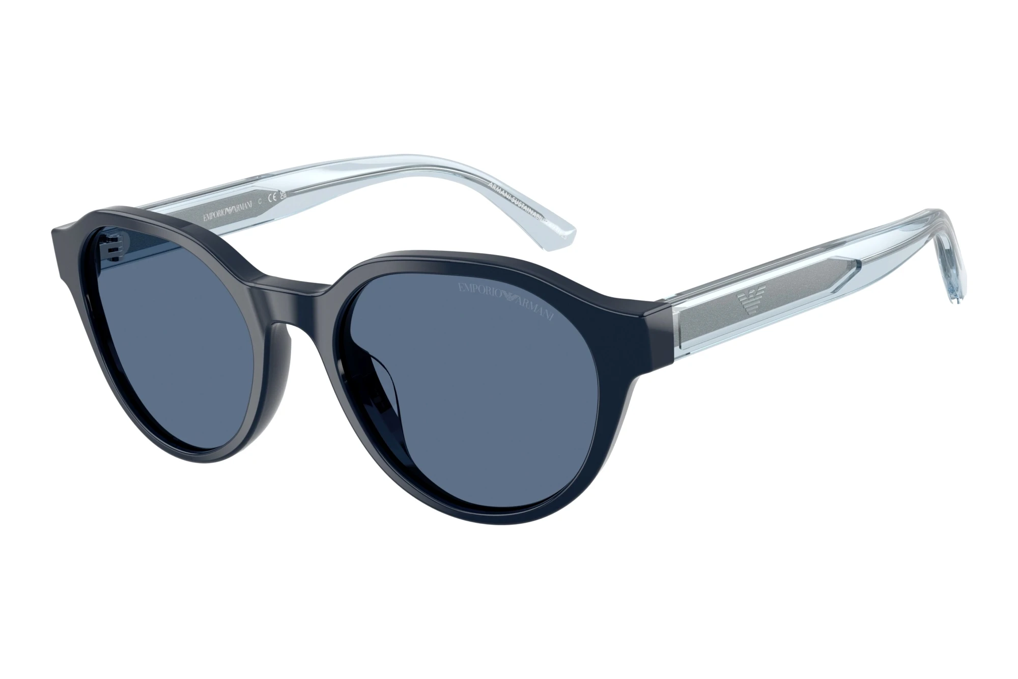 Emporio Armani EK4008U 638280 Dark BlueShiny Blue Emporio Armani EK4008U 638280 Dark BlueShiny Blue
