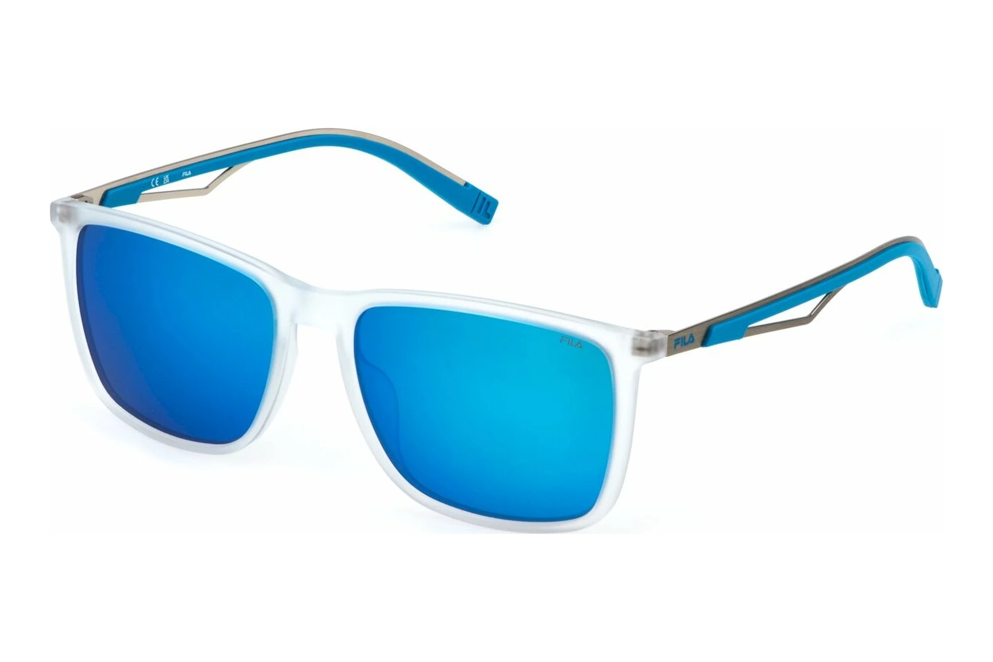 Fila SFI889 881P SMOKE/MIRROR BLUESANDBLASTED CRYSTAL OR MATT Fila SFI889 881P SMOKE/MIRROR BLUESANDBLASTED CRYSTAL OR MATT