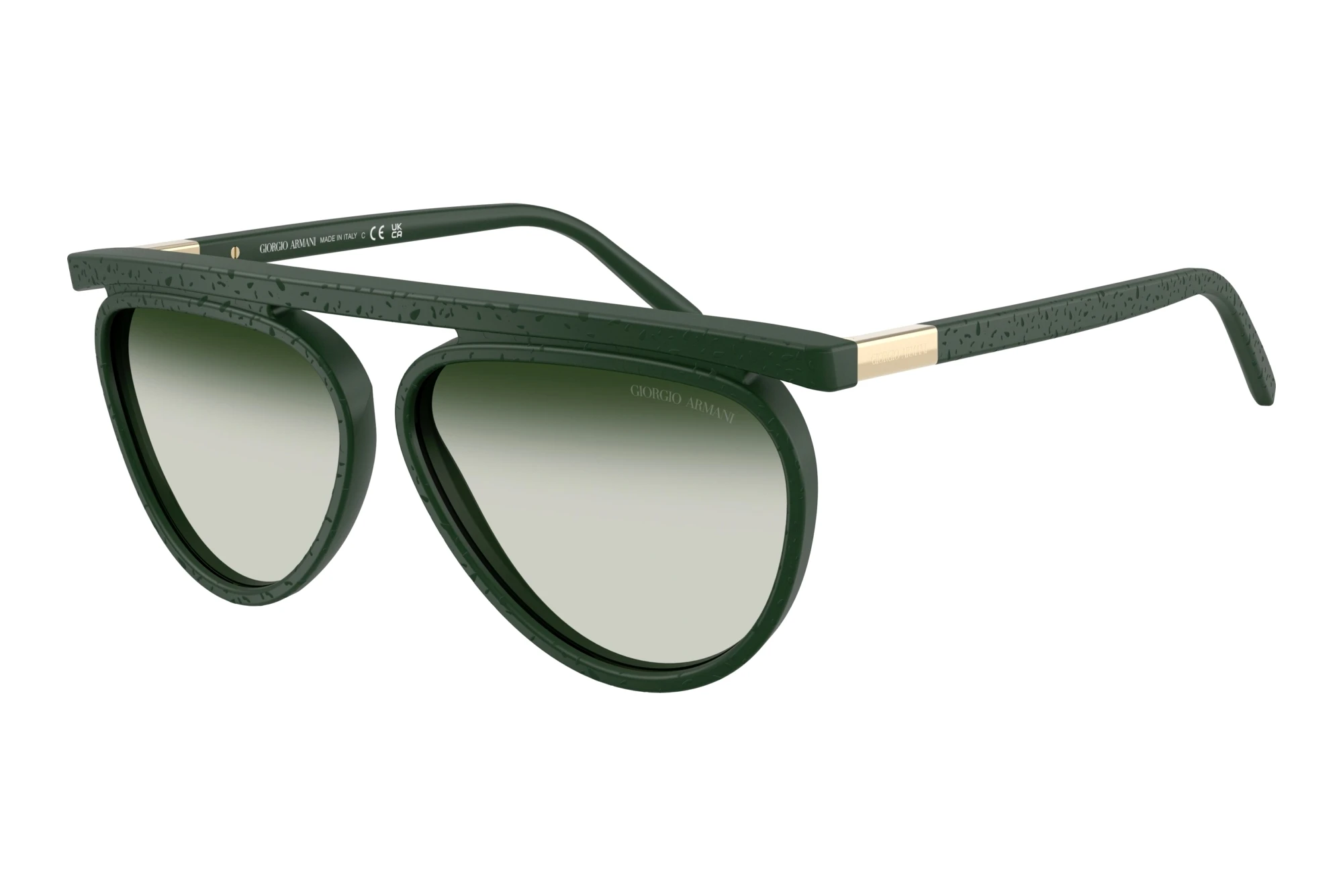 Giorgio Armani AR8262 64307Z Grey Gradient GreenSolid Green Giorgio Armani AR8262 64307Z Grey Gradient GreenSolid Green
