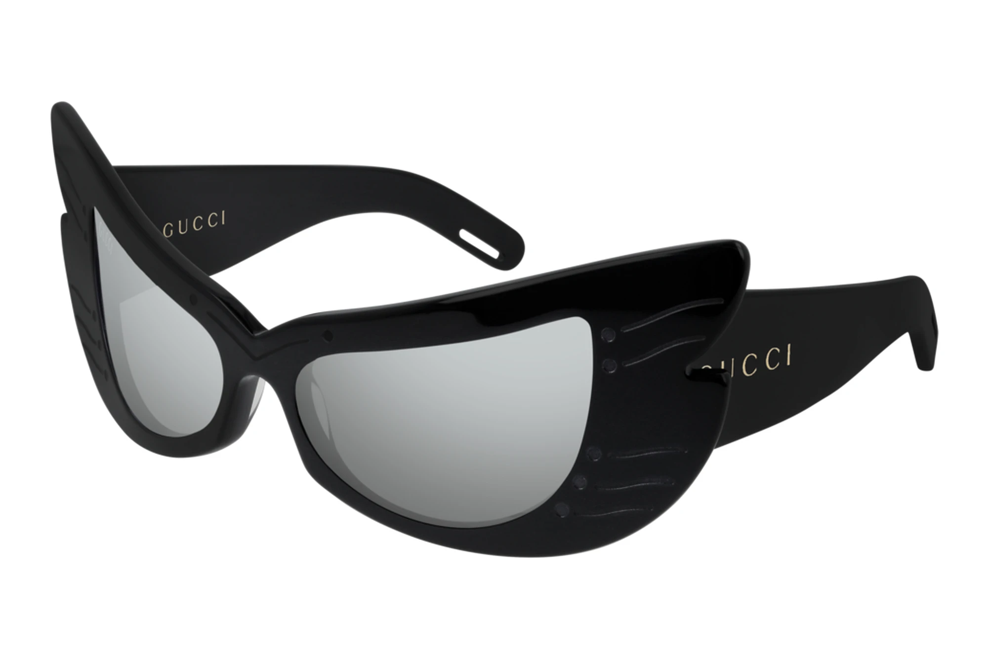 Gucci GG0710S 002 SILVERBLACK Gucci GG0710S 002 SILVERBLACK