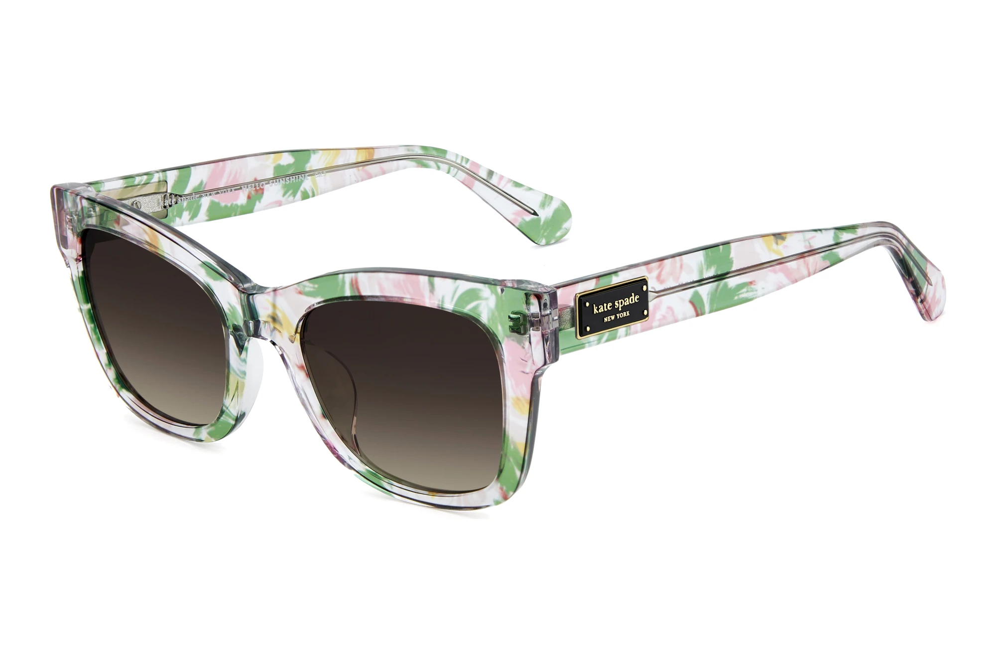 Kate Spade KS DEE 2/G/S QQK/HA BROWN SHADEDCRYSTAL PATTERN Kate Spade KS DEE 2/G/S QQK/HA BROWN SHADEDCRYSTAL PATTERN