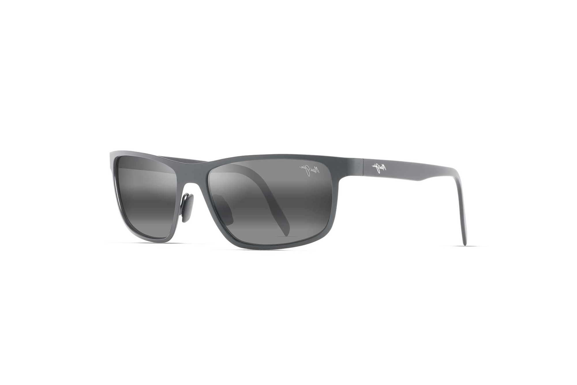Maui Jim Anemone 606-02 Neutral GreySatin Black Maui Jim Anemone 606-02 Neutral GreySatin Black