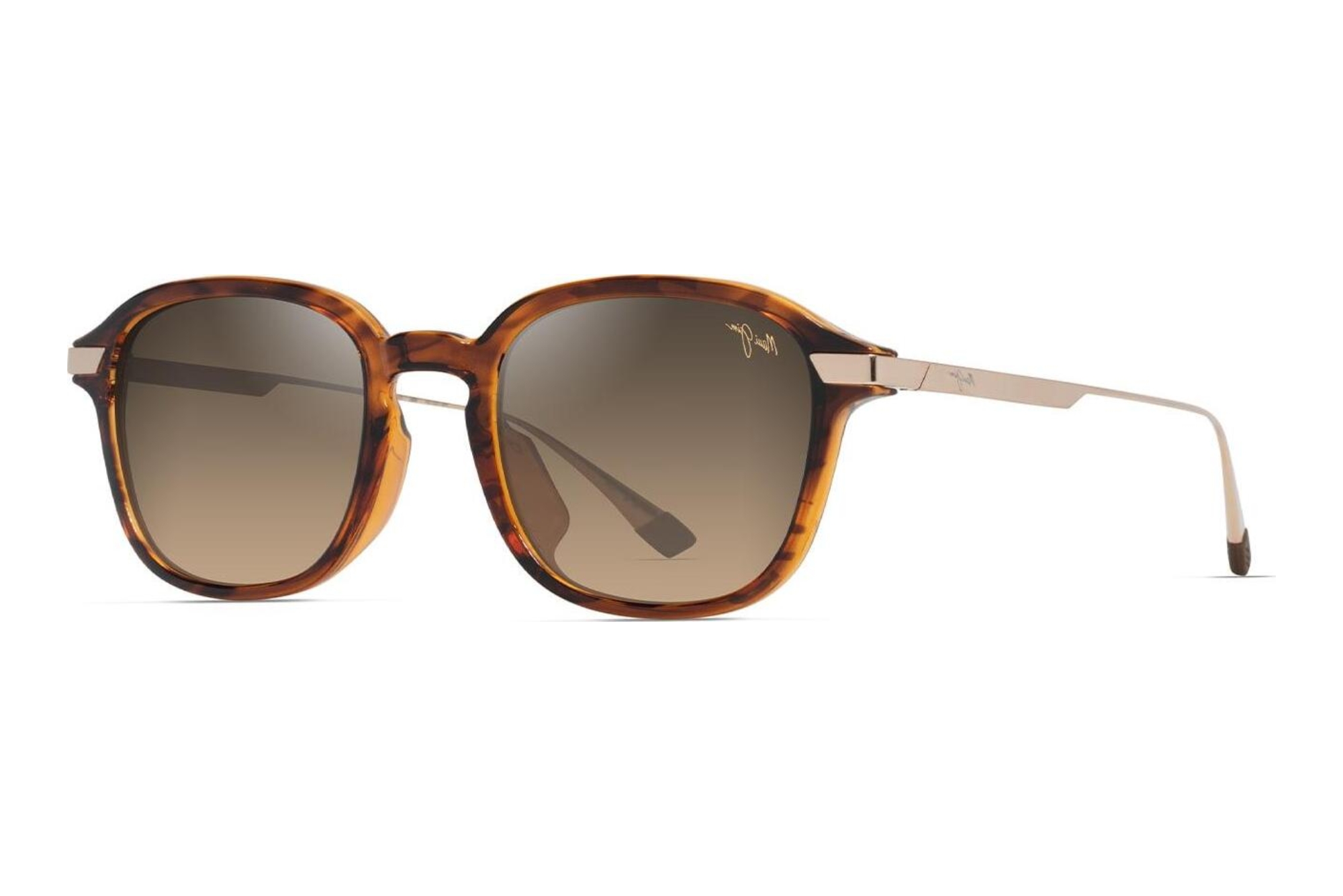 Maui Jim Kaouo AF HS625-10 HCL® BronzeShiny Dark Havana w/Gold Maui Jim Kaouo AF HS625-10 HCL® BronzeShiny Dark Havana w/Gold