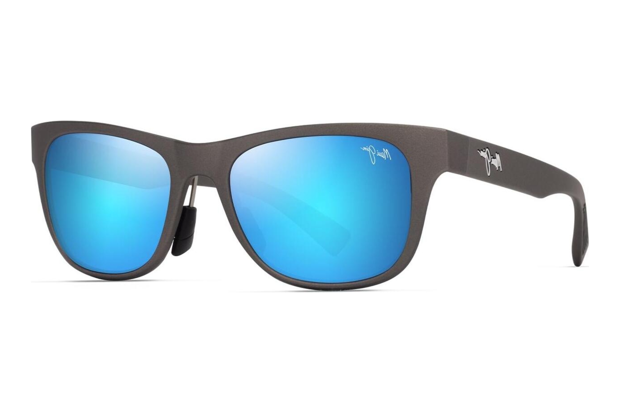 Maui Jim Kapeau B684-14 Blue HawaiiMetal Matte Grey Maui Jim Kapeau B684-14 Blue HawaiiMetal Matte Grey