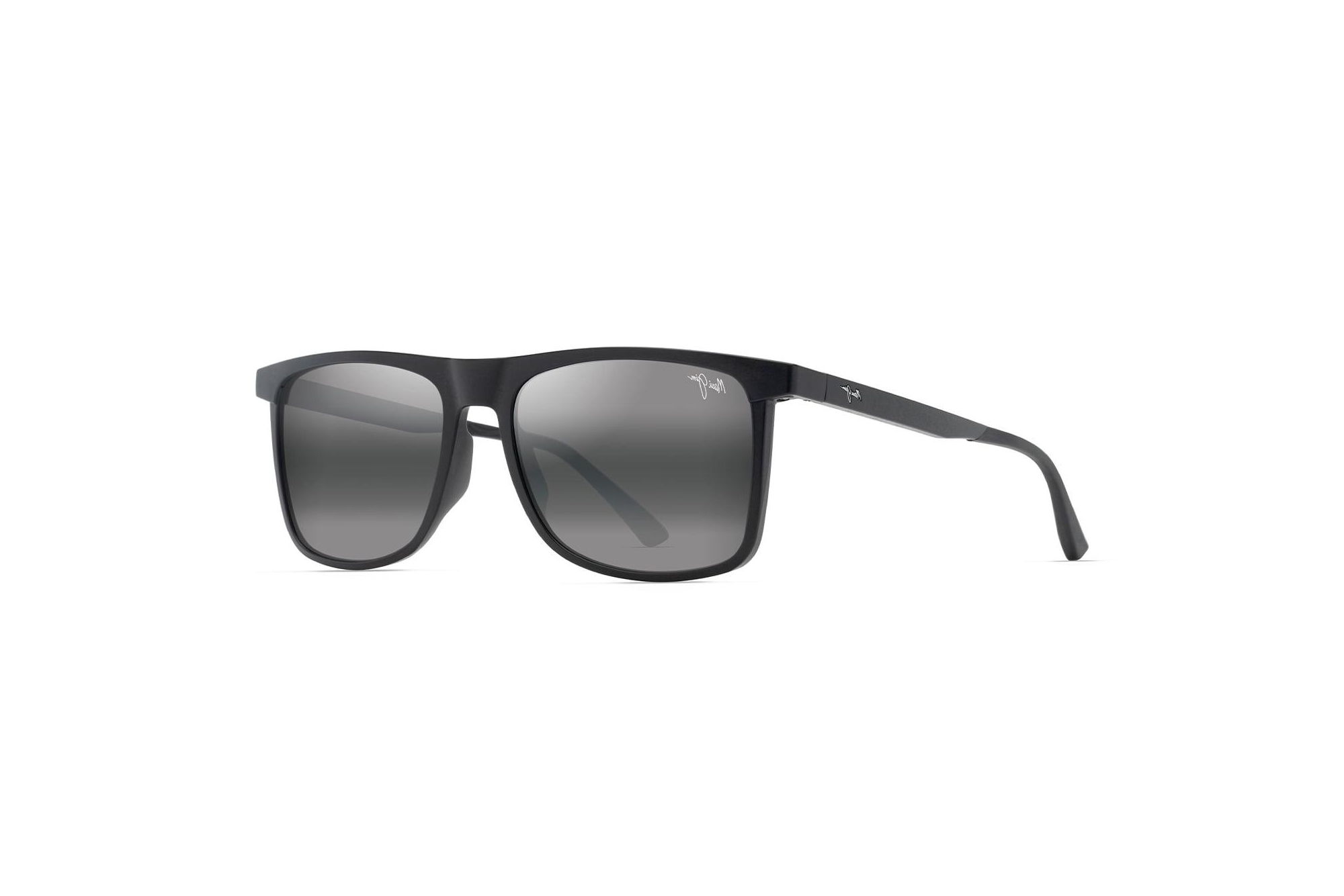 Maui Jim Makamae 619-02 Neutral GreyMatte Black Maui Jim Makamae 619-02 Neutral GreyMatte Black