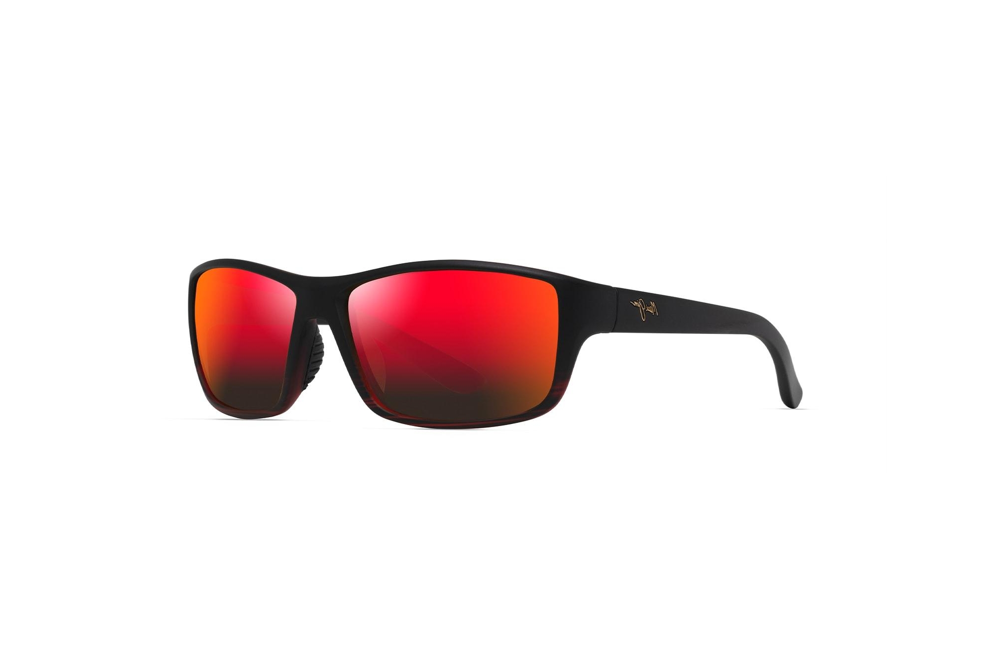 Maui Jim Palakiko RM851-04 Hawaii Lava ™Red Stripe w/Black Fade Maui Jim Palakiko RM851-04 Hawaii Lava ™Red Stripe w/Black Fade