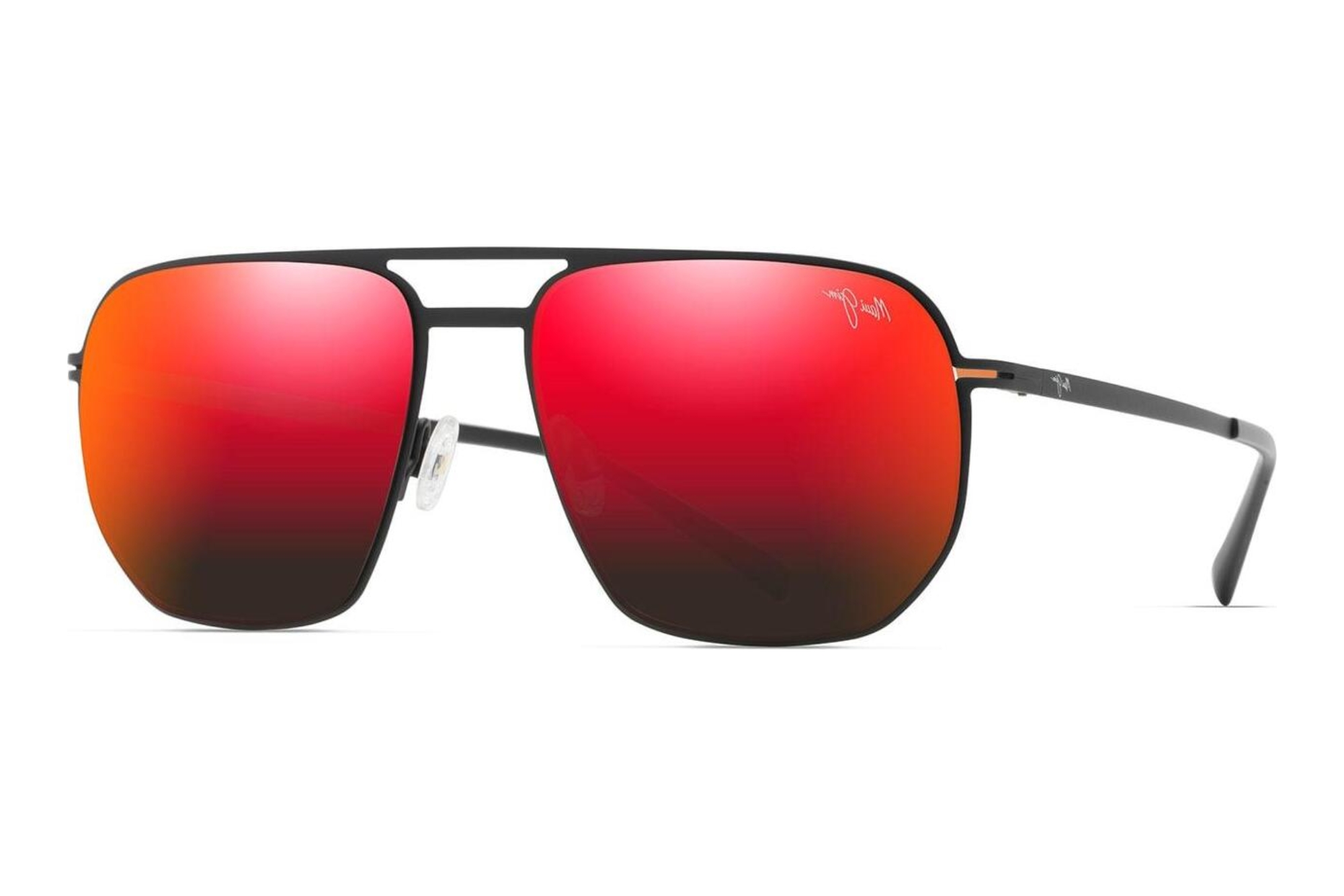 Maui Jim Sharks Cove RM605-02 Hawaii Lava ™Matte Black Maui Jim Sharks Cove RM605-02 Hawaii Lava ™Matte Black