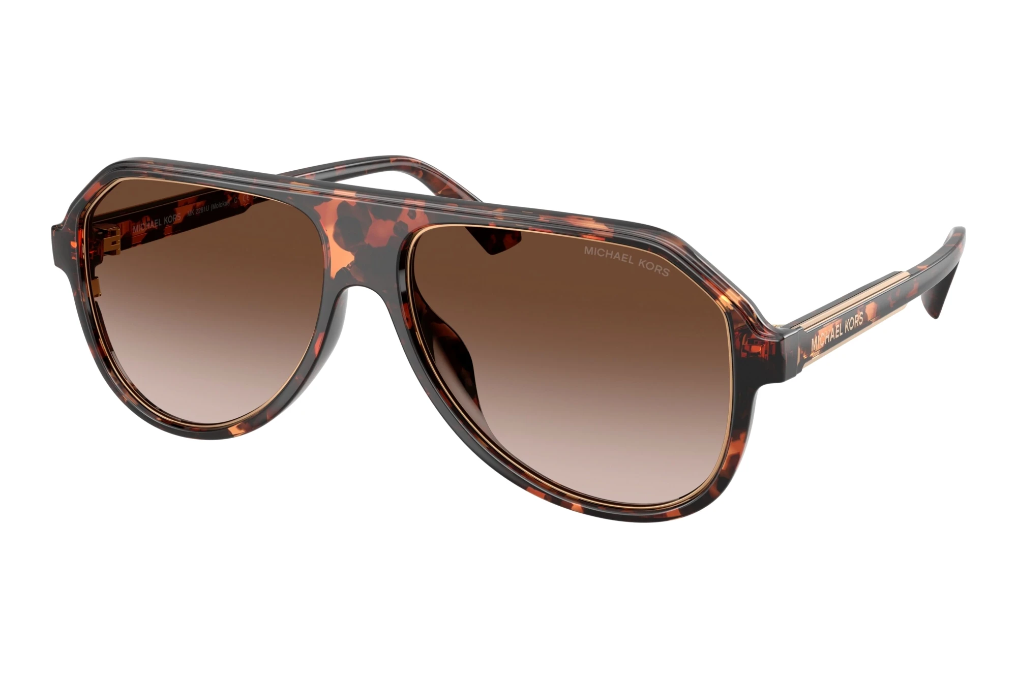 Michael Kors MK2281U 300613 Smoke GradientDark Tortoise Michael Kors MK2281U 300613 Smoke GradientDark Tortoise