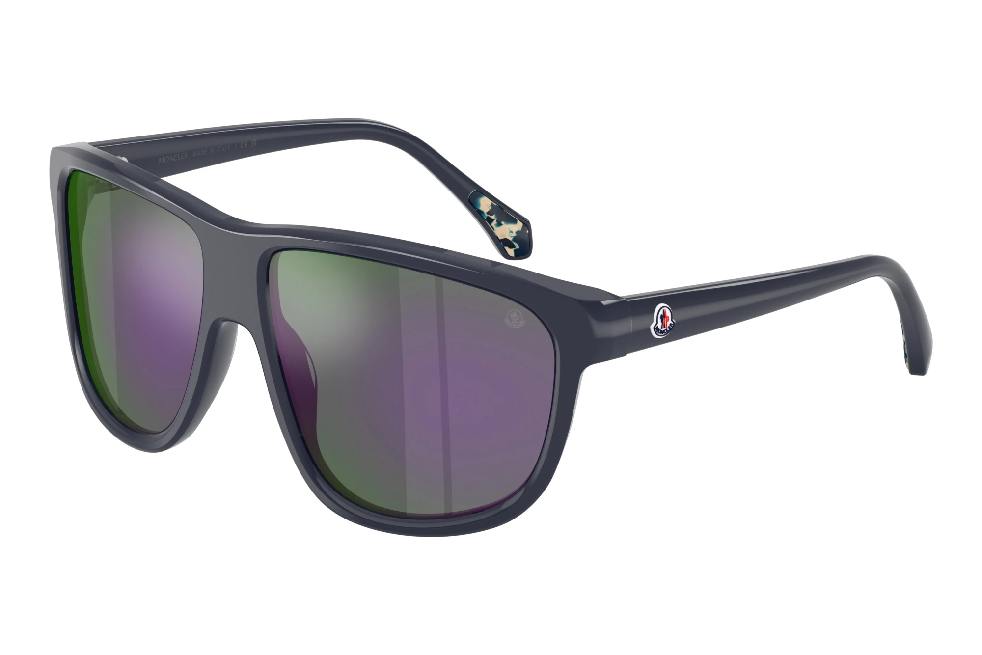Moncler ME6032U 30204V Dark Grey Mirror VioletShiny Solid Blue Moncler ME6032U 30204V Dark Grey Mirror VioletShiny Solid Blue