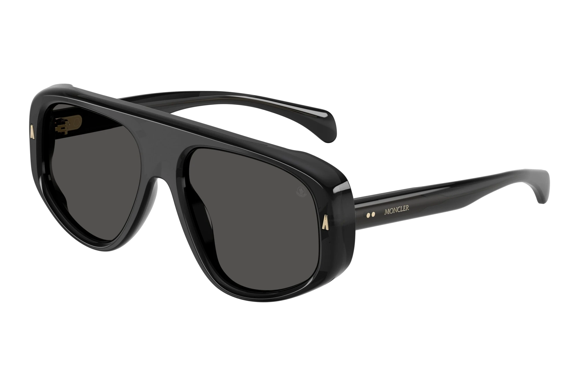 Moncler ME6035U 305087 Solid Dark GreyShiny Transparent Dark Grey Moncler ME6035U 305087 Solid Dark GreyShiny Transparent Dark Grey