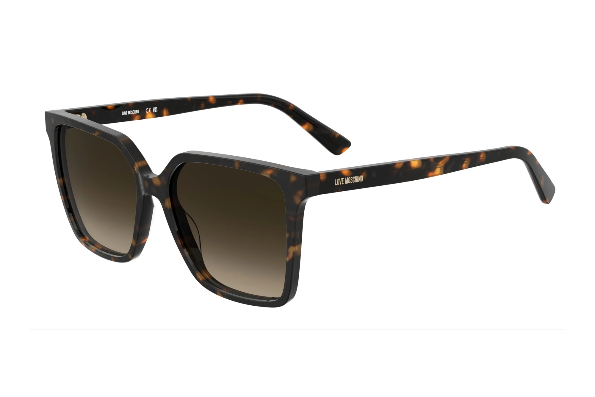 Moschino MOL109/S 086/HA BROWN SHADEDHAVANA Moschino MOL109/S 086/HA BROWN SHADEDHAVANA
