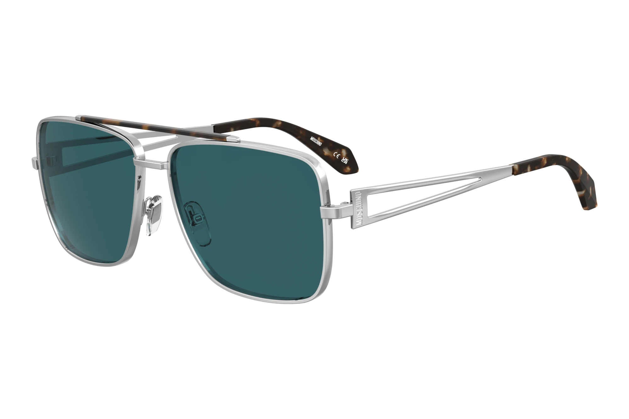 Moschino MOS218/S 010/KU BLUEPALLADIUM Moschino MOS218/S 010/KU BLUEPALLADIUM
