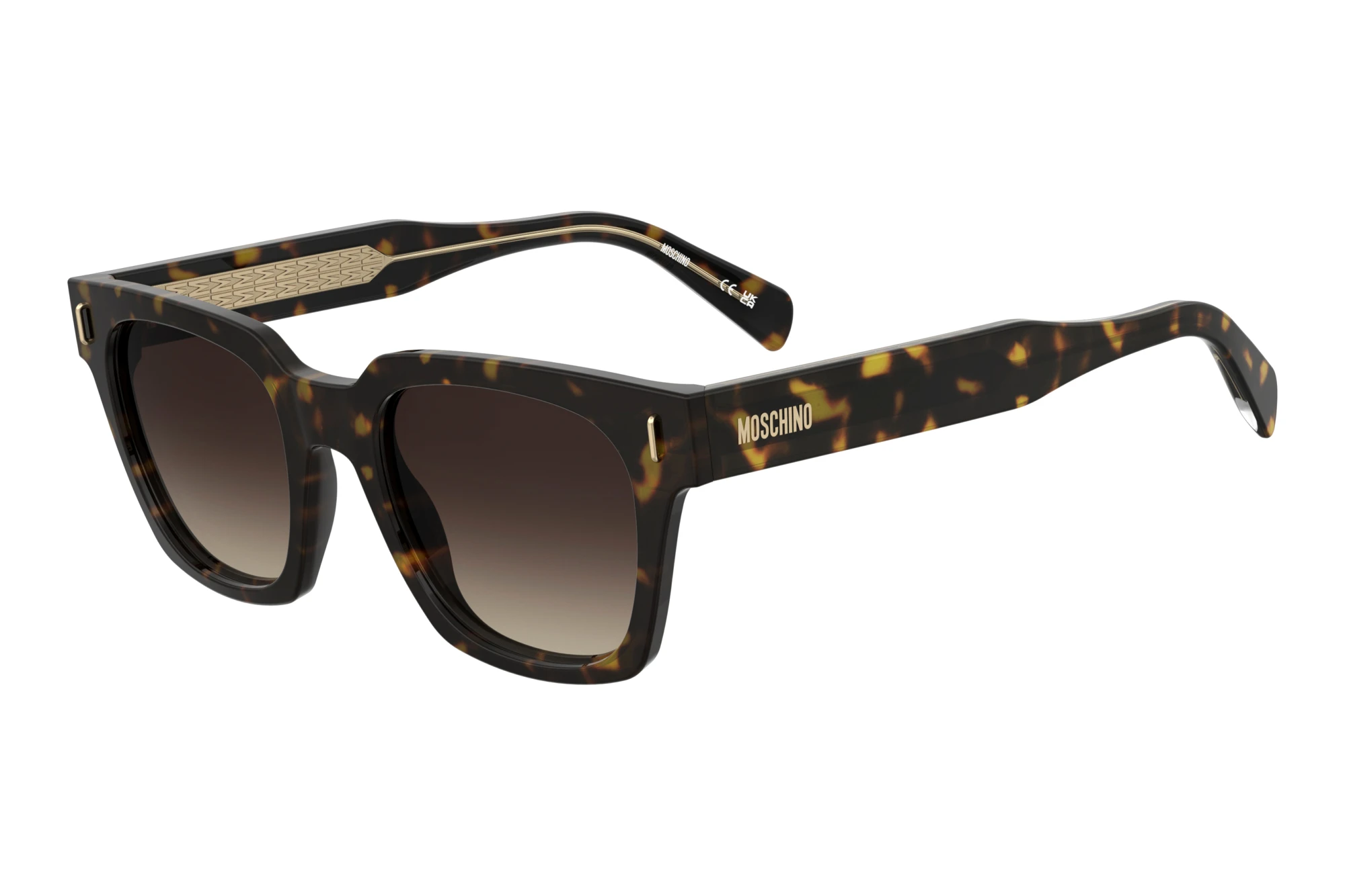 Moschino MOS220/S 086/HA BROWN SHADEDHAVANA Moschino MOS220/S 086/HA BROWN SHADEDHAVANA