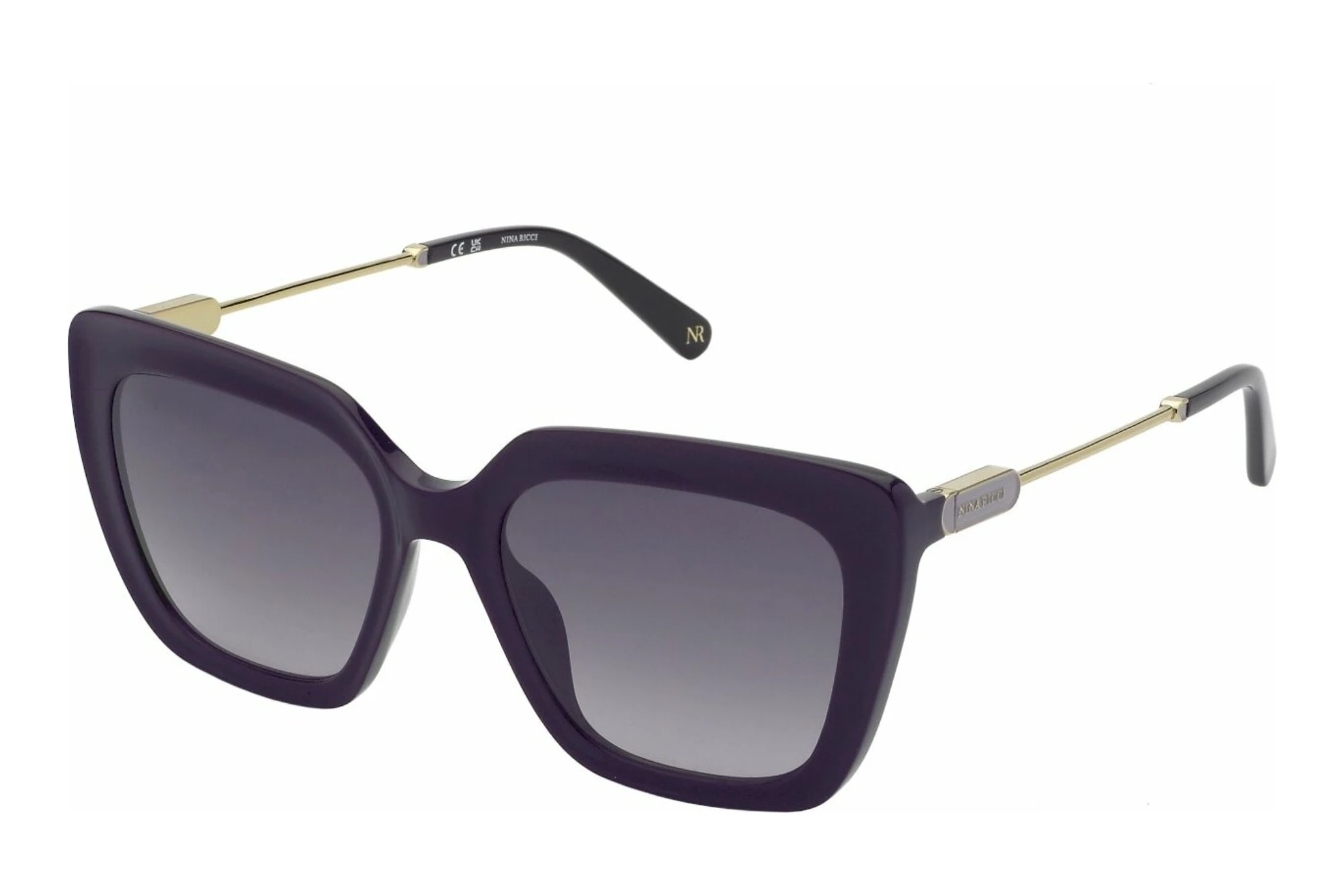 Nina Ricci SNR379 06NZ SMOKE GRADIENTVIOLET Nina Ricci SNR379 06NZ SMOKE GRADIENTVIOLET