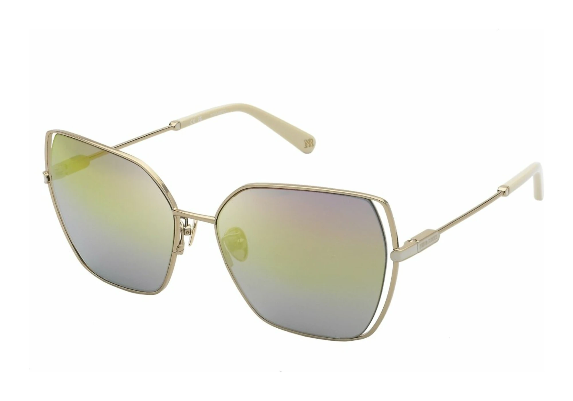 Nina Ricci SNR380 300X SMOKE/MIRROR RAINBOWTOTAL SHINY ROSE GOLD Nina Ricci SNR380 300X SMOKE/MIRROR RAINBOWTOTAL SHINY ROSE GOLD