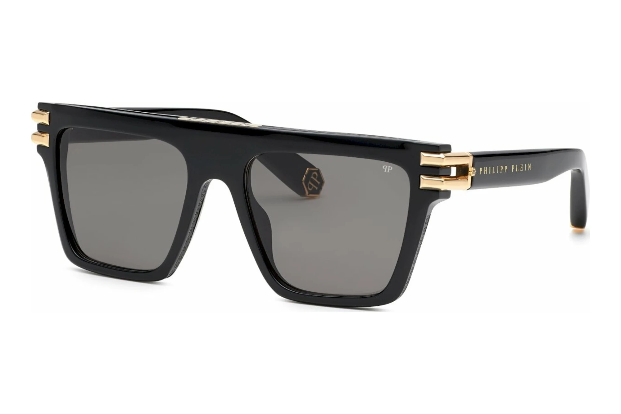 Philipp Plein SPP108M 0700 GREY/GREENSHINY BLACK Philipp Plein SPP108M 0700 GREY/GREENSHINY BLACK