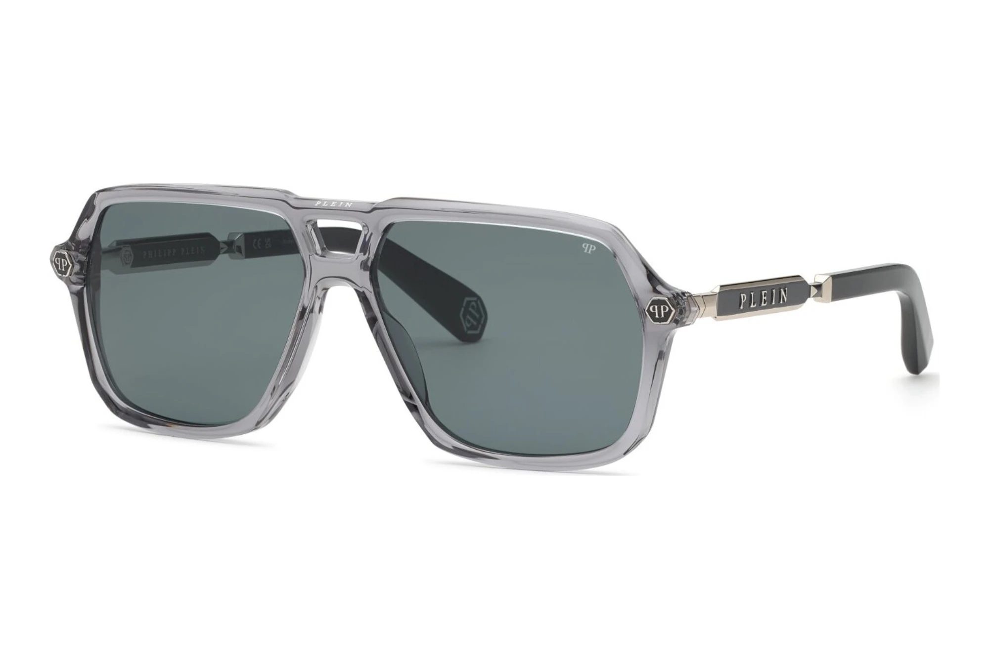 Philipp Plein SPP227 09MB SMOKETRANSP.GREY Philipp Plein SPP227 09MB SMOKETRANSP.GREY
