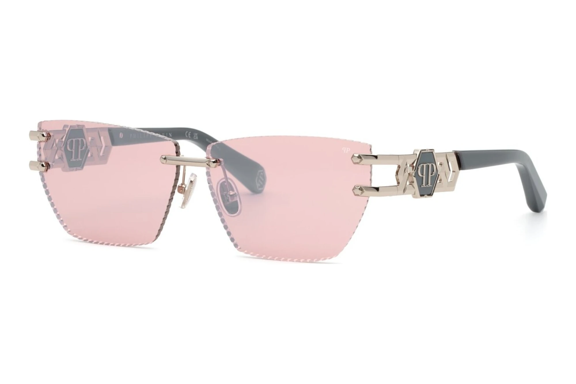 Philipp Plein SPP239M 579X PINK/MIRROR SILVERSHINY PALLADIUM Philipp Plein SPP239M 579X PINK/MIRROR SILVERSHINY PALLADIUM