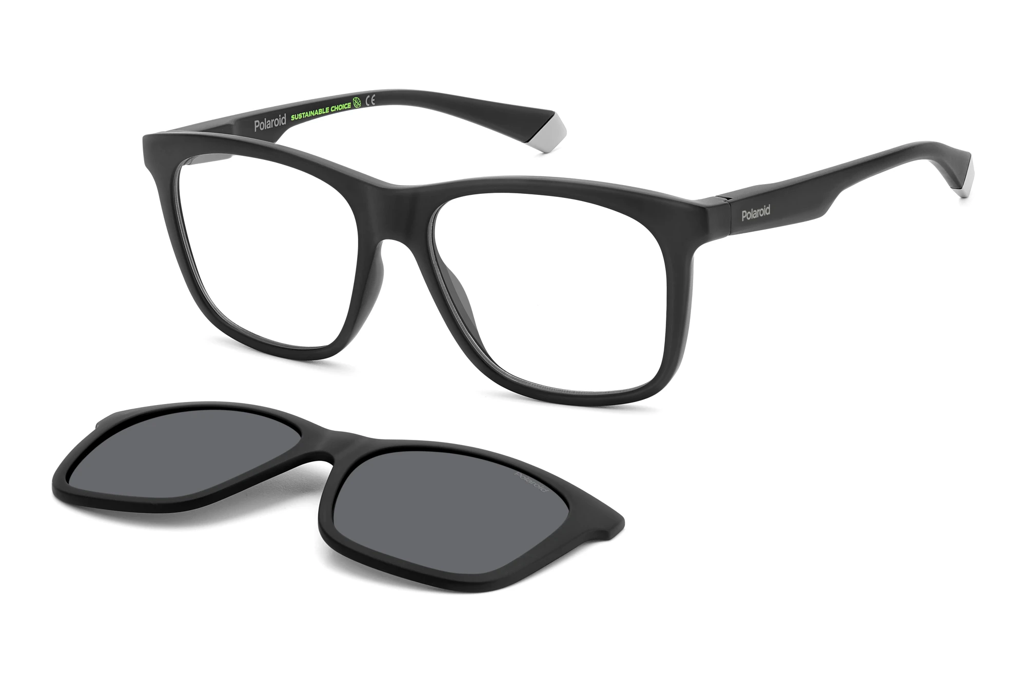 Polaroid PLD 2148/CS O6W/M9 GREY POLARIZEDMATTE BLACK GREY Polaroid PLD 2148/CS O6W/M9 GREY POLARIZEDMATTE BLACK GREY