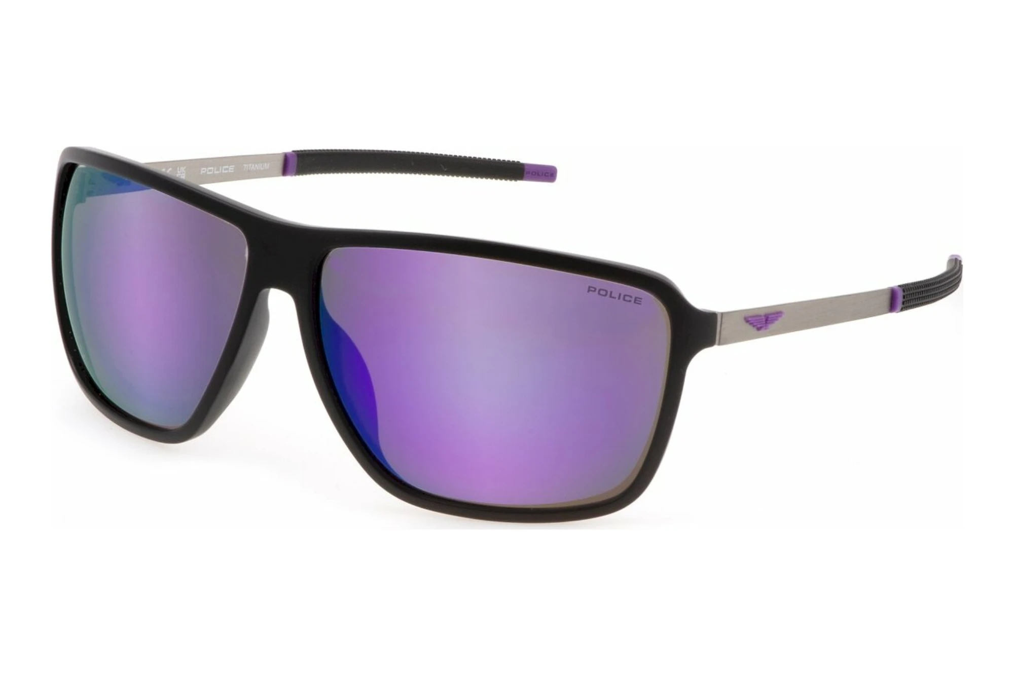 Police SPLL15 U28Z BROWN/MIRROR VIOLETMATT BLACK Police SPLL15 U28Z BROWN/MIRROR VIOLETMATT BLACK