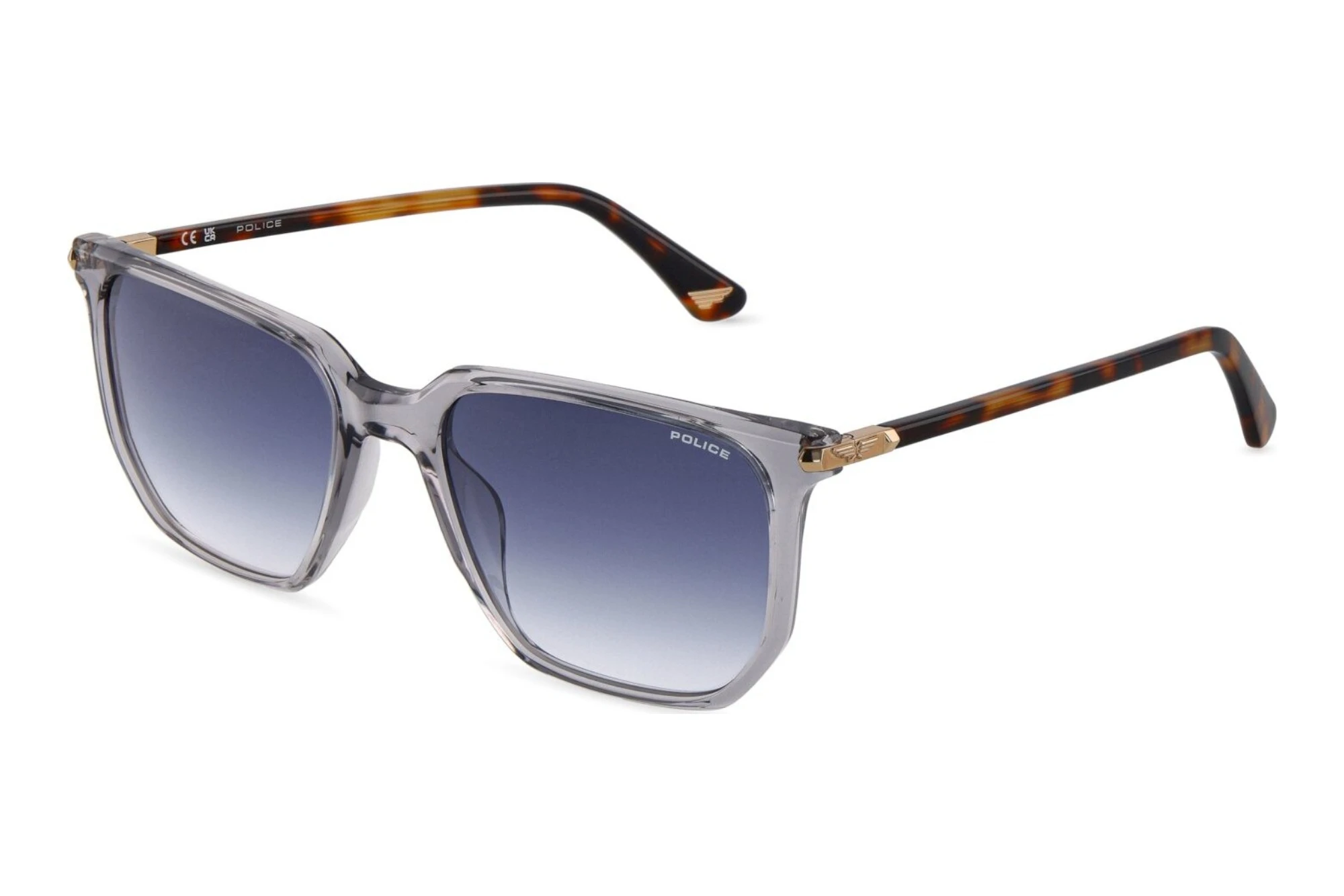 Police SPLU70 04G0 BLUE GRADIENT POWDERTRANSP. GREY Police SPLU70 04G0 BLUE GRADIENT POWDERTRANSP. GREY