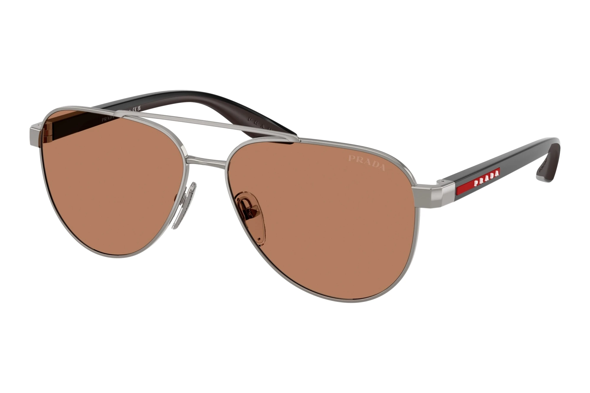 Prada Linea Rossa PS A52S 5AV20D BrownGunmetal Prada Linea Rossa PS A52S 5AV20D BrownGunmetal