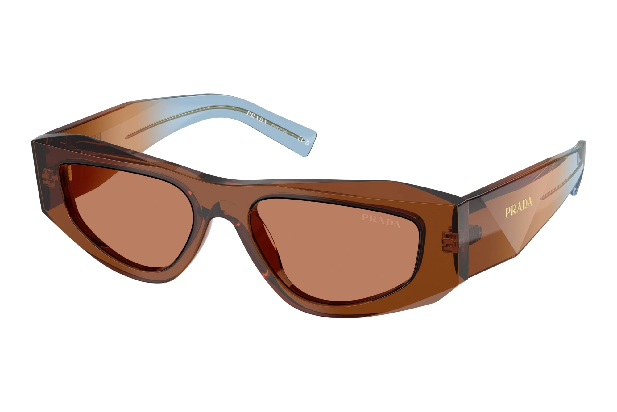 Prada PR B19S 25F90Q BrownChocolate Prada PR B19S 25F90Q BrownChocolate