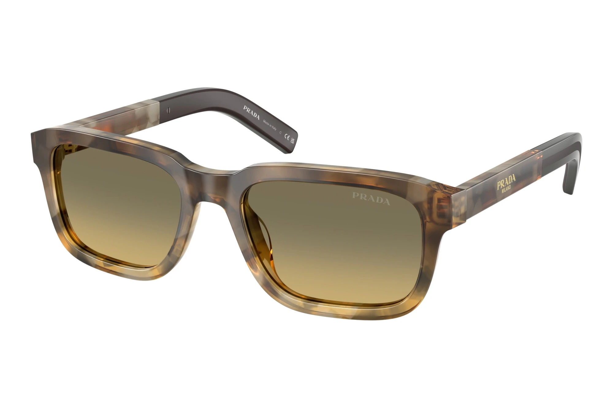 Prada PR D16S 21P81B Brown Gradient GreyOak Tortoise Gradient Prada PR D16S 21P81B Brown Gradient GreyOak Tortoise Gradient