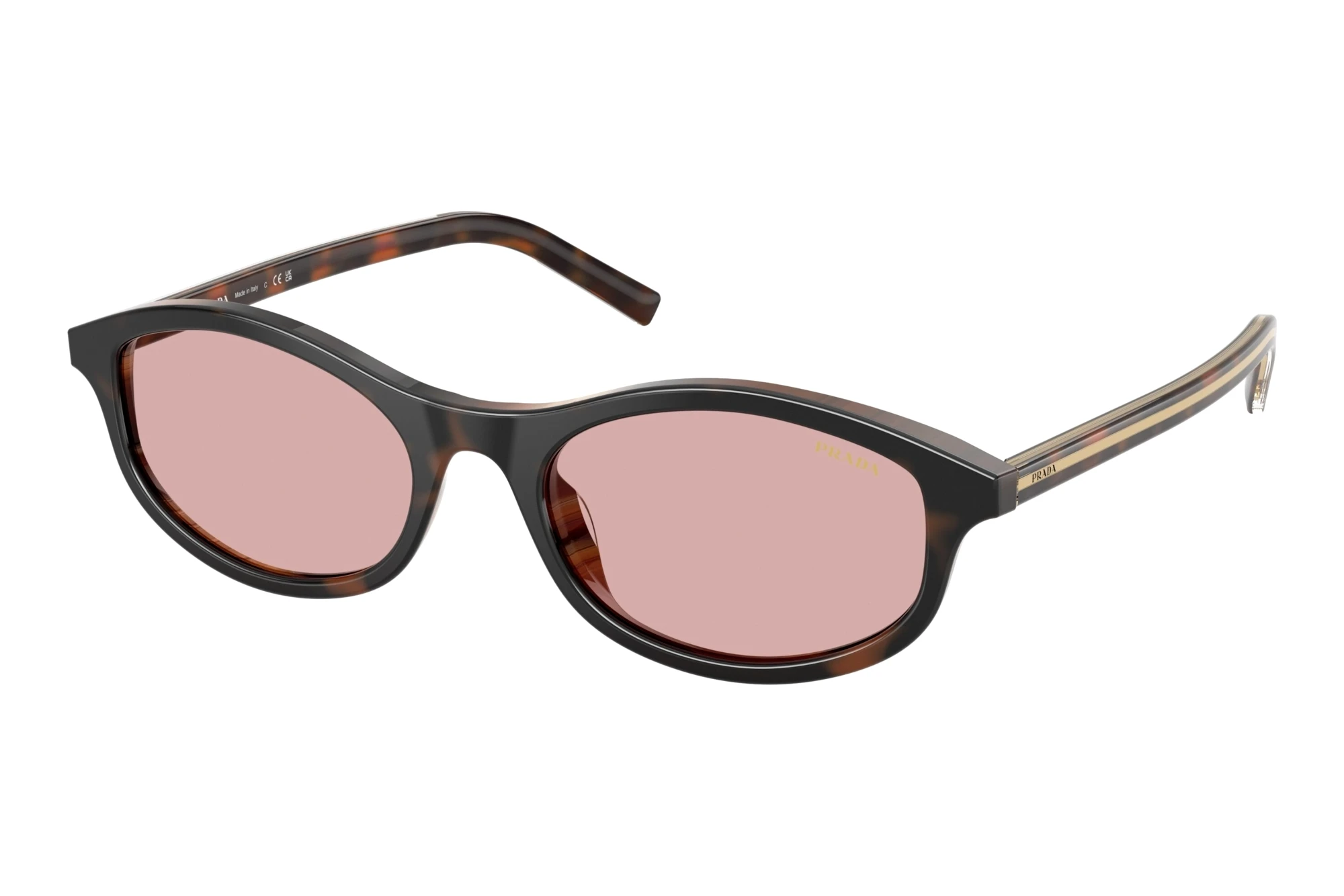 Prada PR D17S 20P9G1 Light VioletCherry Tortoise/Tabacco Horn Prada PR D17S 20P9G1 Light VioletCherry Tortoise/Tabacco Horn