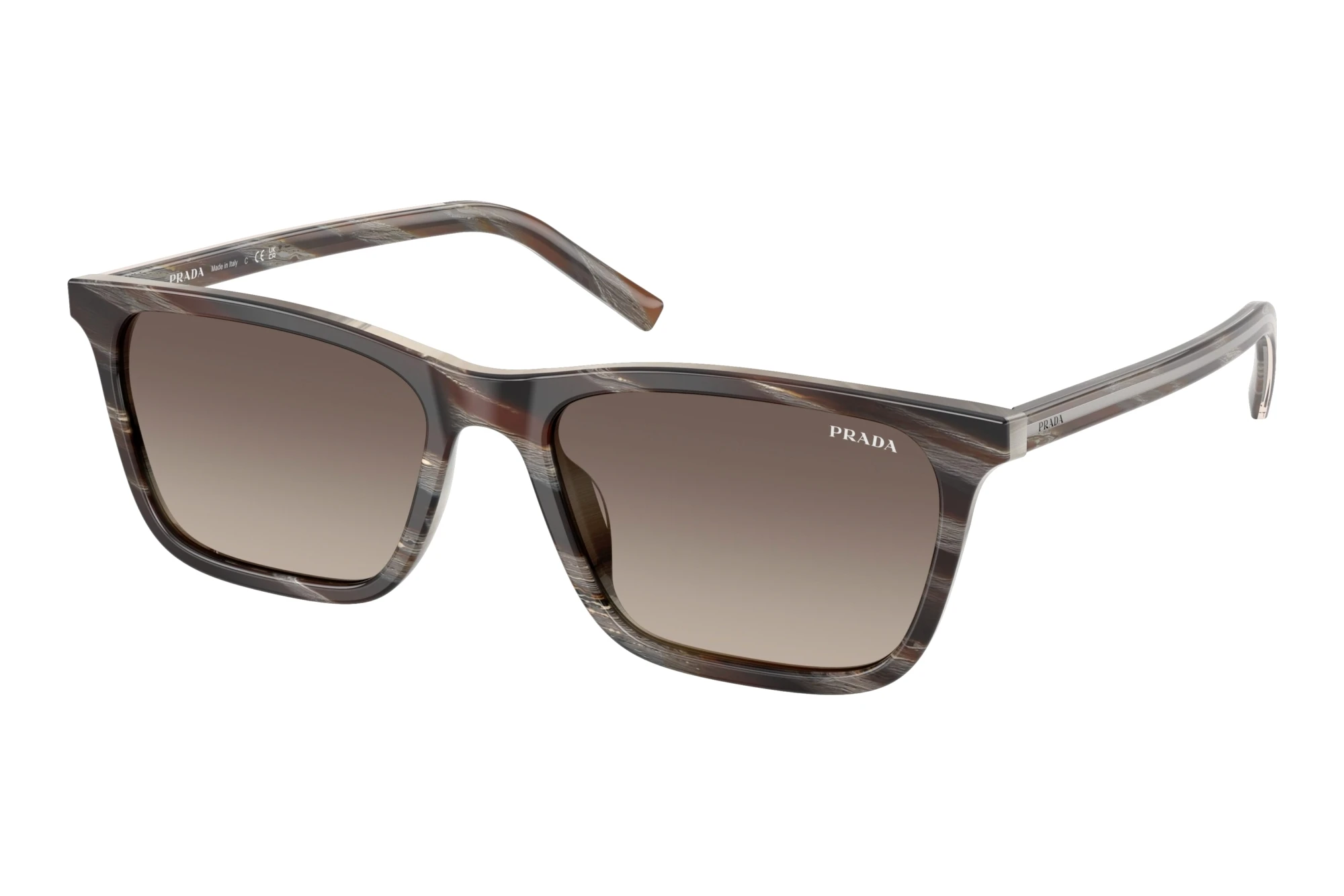 Prada PR D19S 23P30S Grey GradientMoro Horn/Honey Horn Prada PR D19S 23P30S Grey GradientMoro Horn/Honey Horn