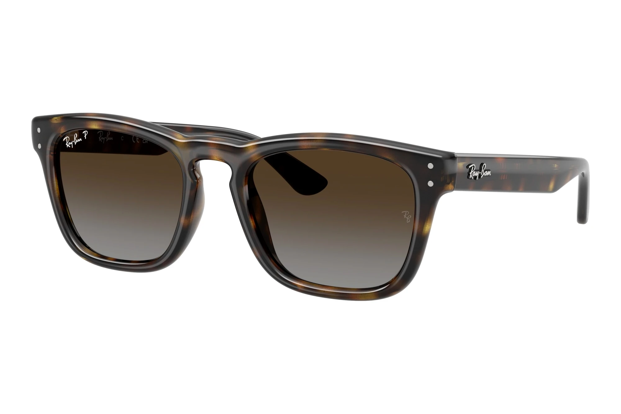 Ray-Ban RB2238 710/T5 Polarized Light Grey Gradient BrowHavana Ray-Ban RB2238 710/T5 Polarized Light Grey Gradient BrowHavana