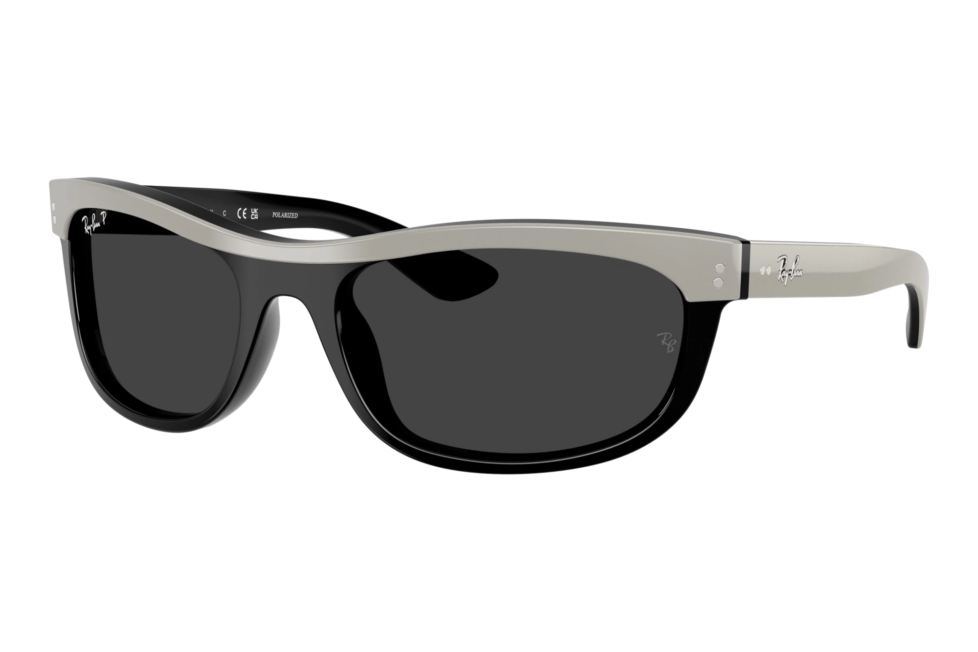 Ray-Ban RB2489 144248 Polarized BlackGrey On Black Ray-Ban RB2489 144248 Polarized BlackGrey On Black
