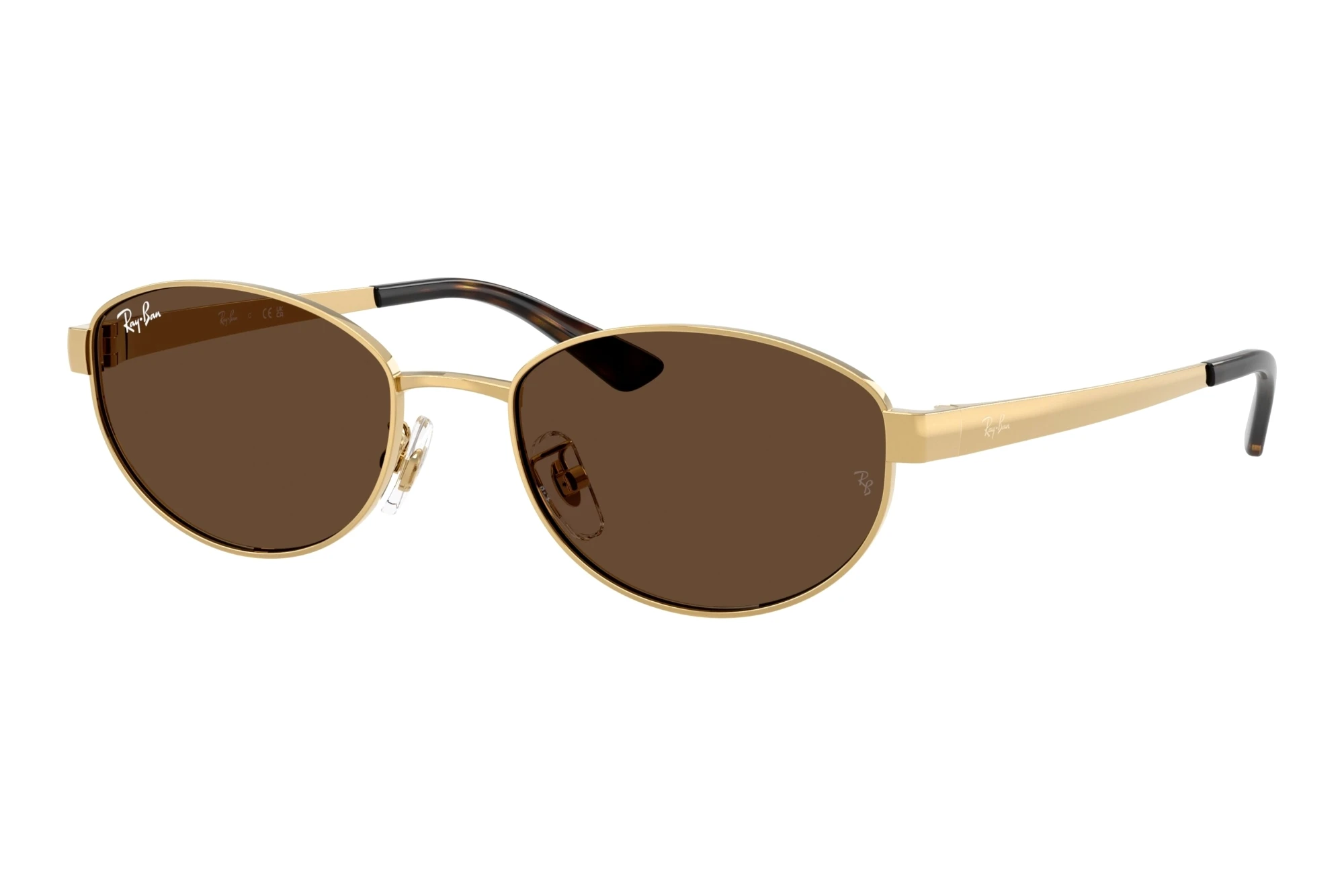 Ray-Ban RB3774D 001/73 Dark BrownArista Gold Ray-Ban RB3774D 001/73 Dark BrownArista Gold