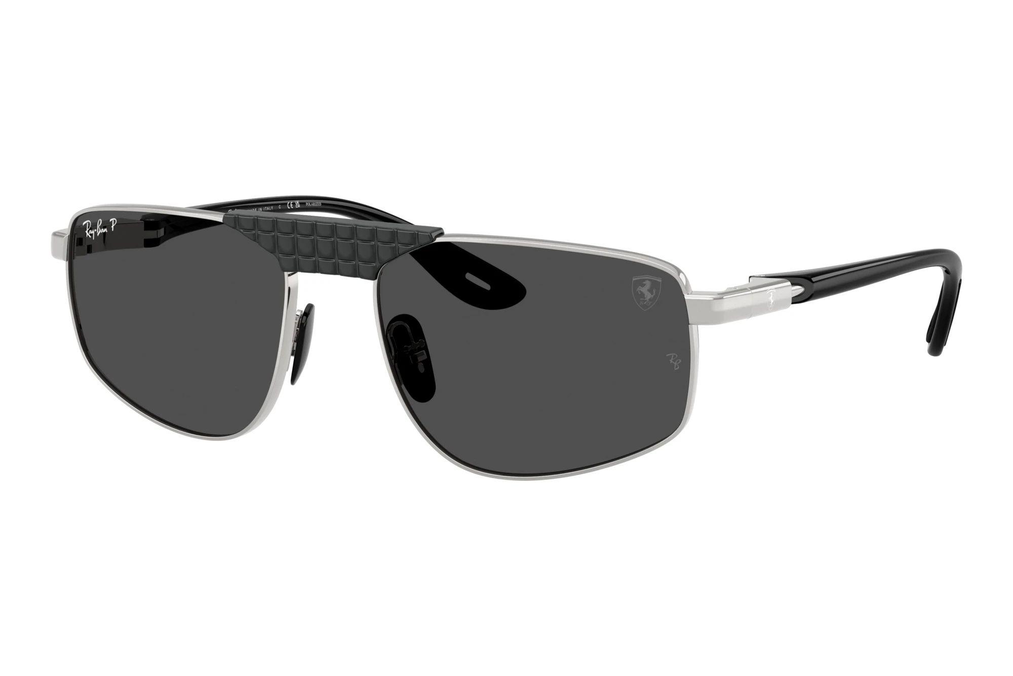 Ray-Ban RB3776M F122K8 Polarized Dark GreySilver Ray-Ban RB3776M F122K8 Polarized Dark GreySilver