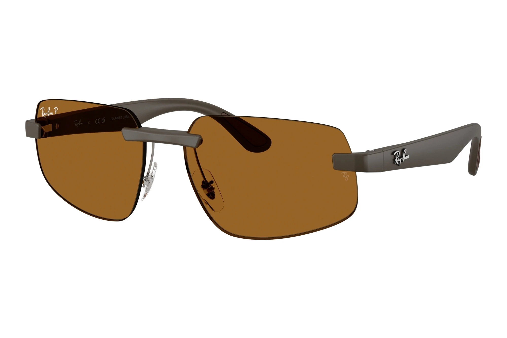 Ray-Ban RB4475CH 6124BB Polar BronzeSand Brown Ray-Ban RB4475CH 6124BB Polar BronzeSand Brown