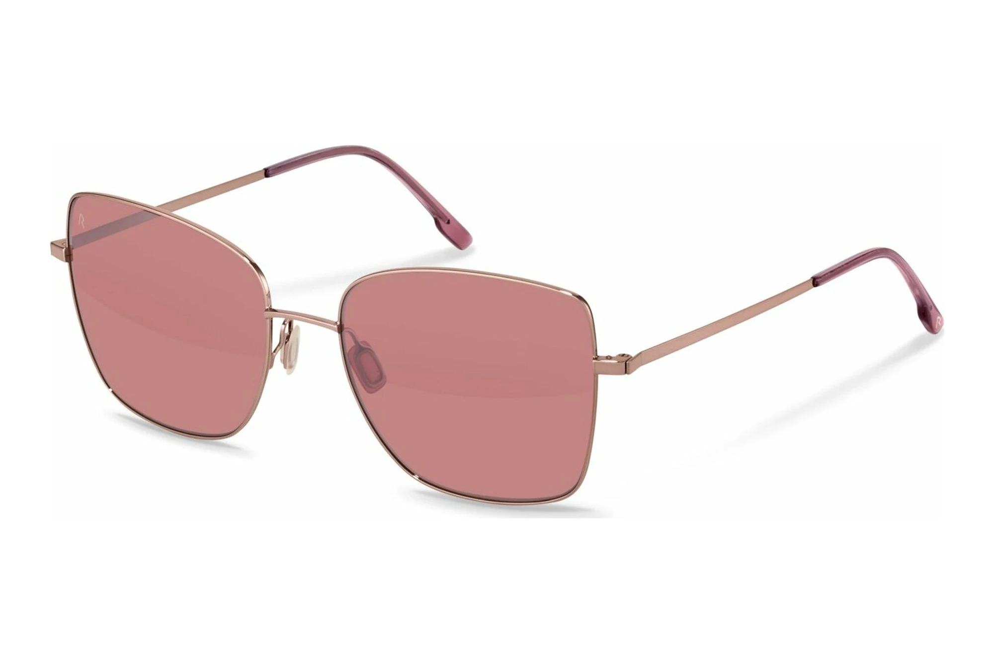 Rodenstock R1446 B128 SMOKE MULTILAYER REDrose gold, pink Rodenstock R1446 B128 SMOKE MULTILAYER REDrose gold, pink