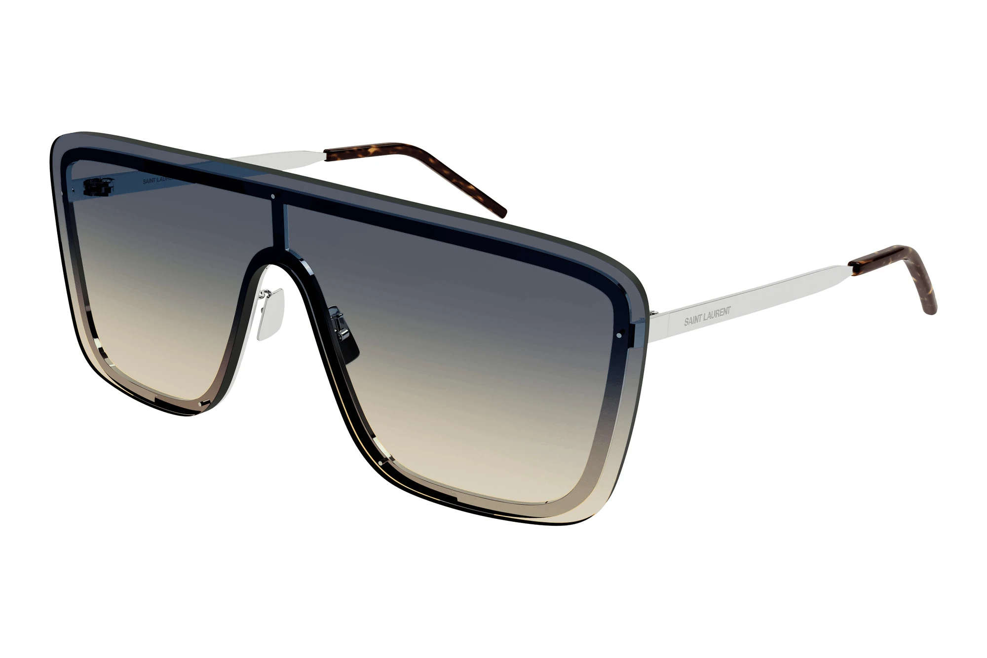 Saint Laurent SL 364 MASK 009 GREENSILVER Saint Laurent SL 364 MASK 009 GREENSILVER